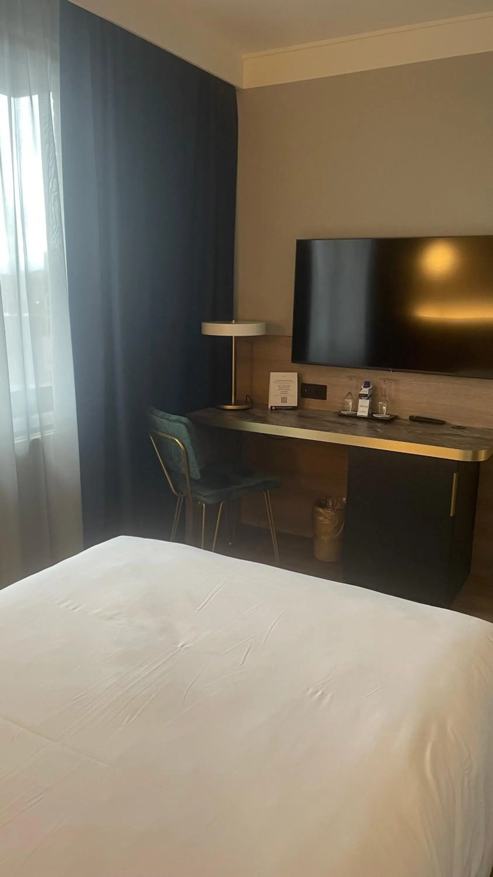 Bed in Gresham Belson Hotel Brussels