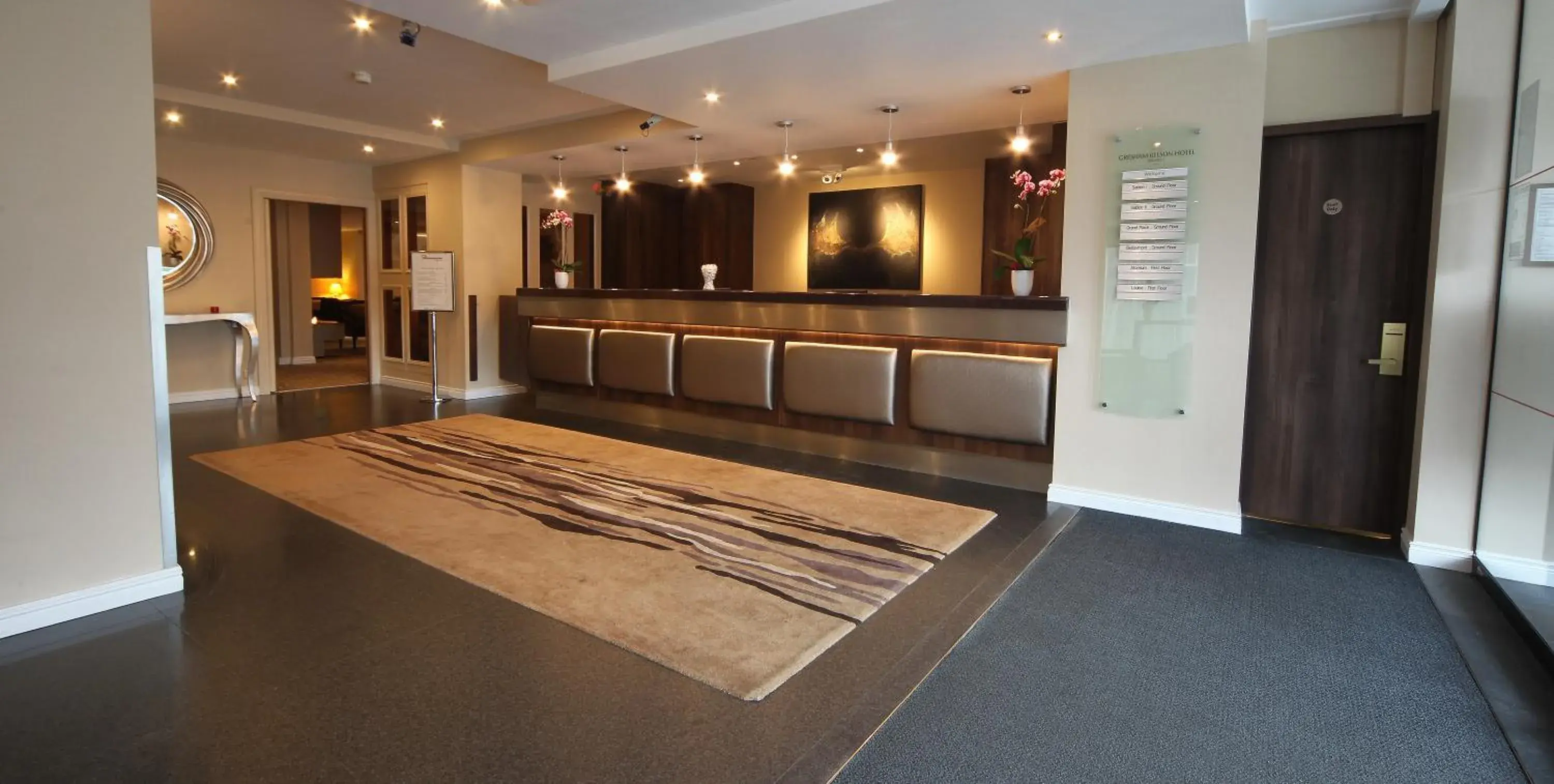 Lobby or reception in Gresham Belson Hotel Brussels Lobby or reception in Gresham Belson Hotel Brussels
