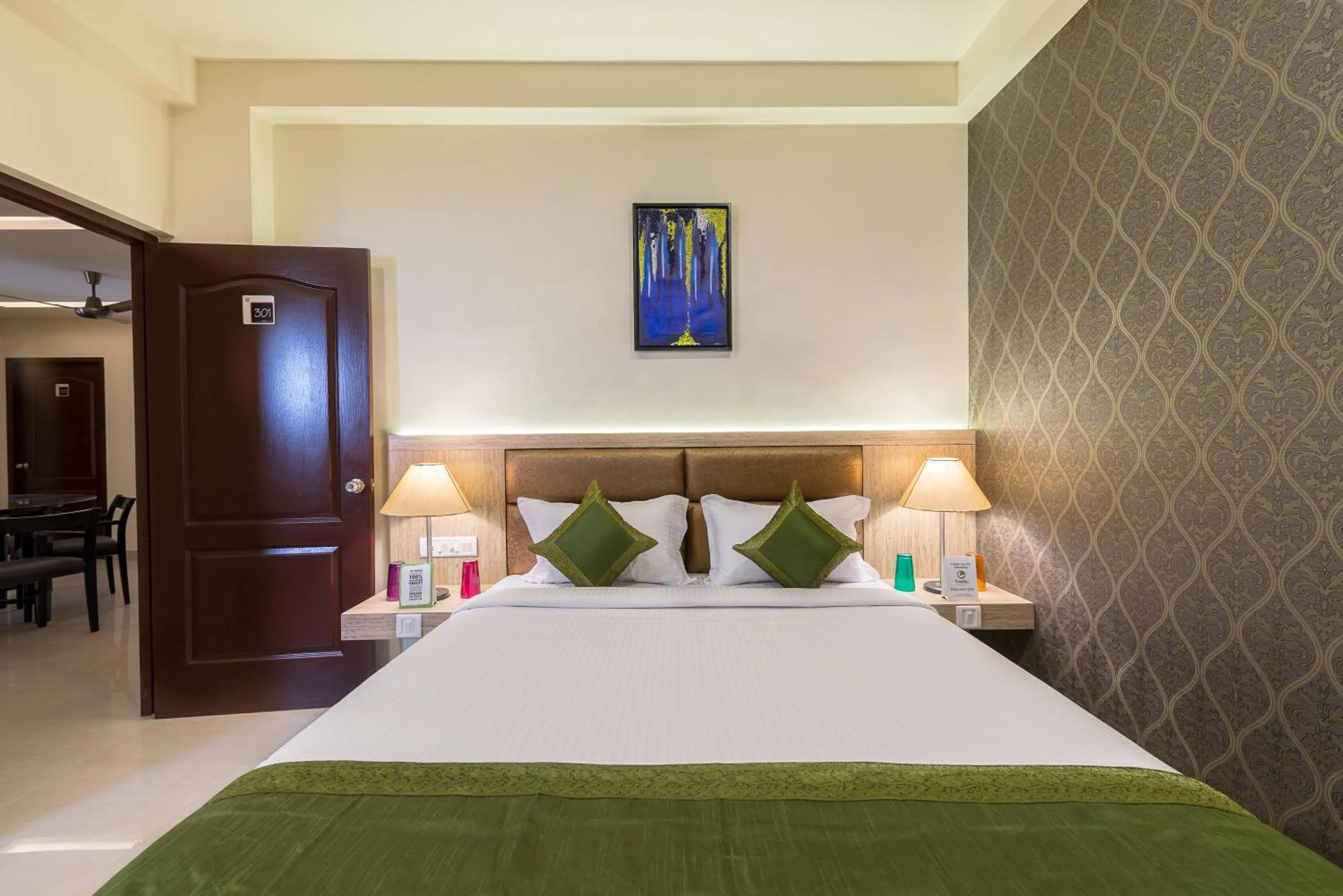 Bedroom, Bed in Treebo Nestlay Casa