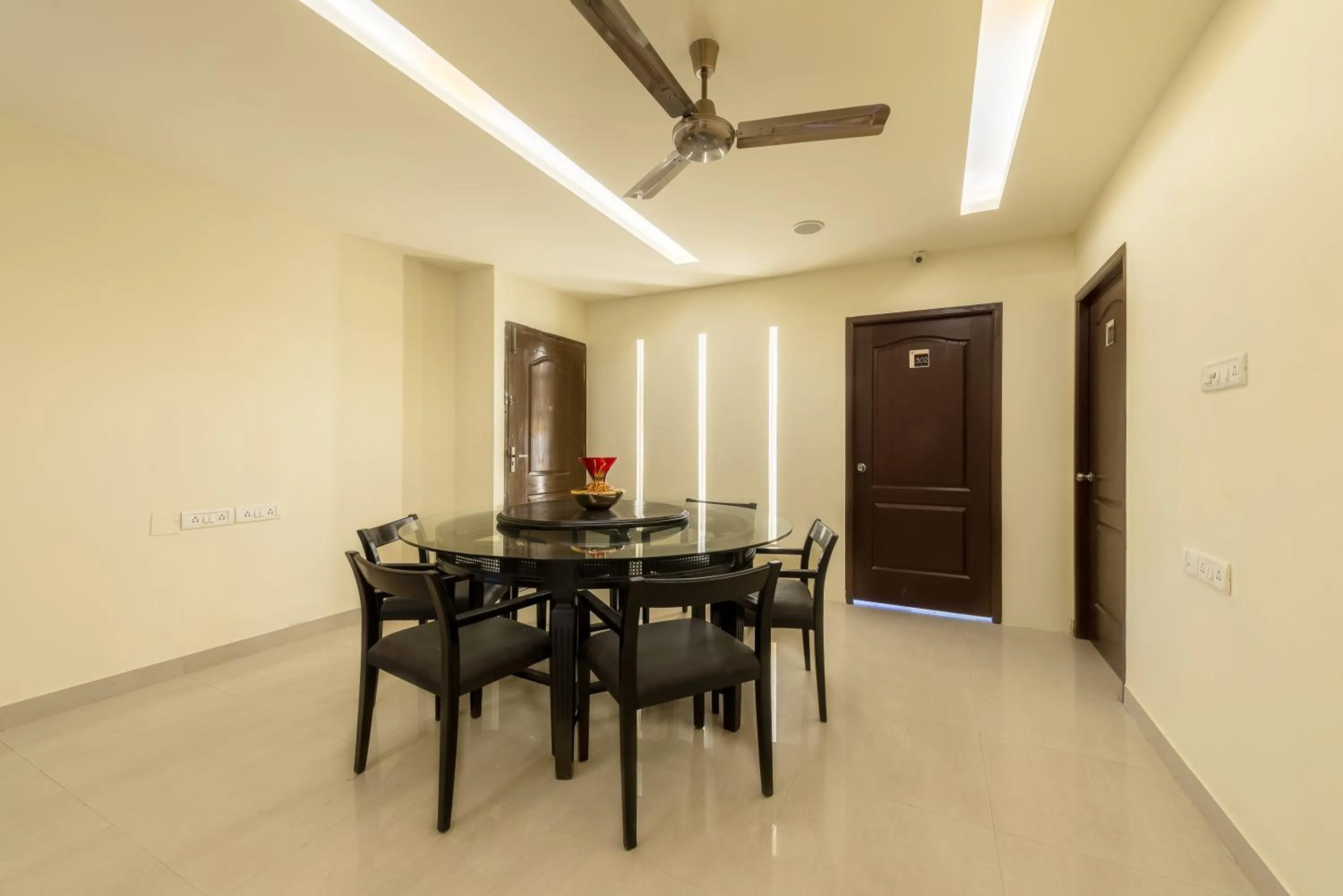Dining area in Treebo Nestlay Casa