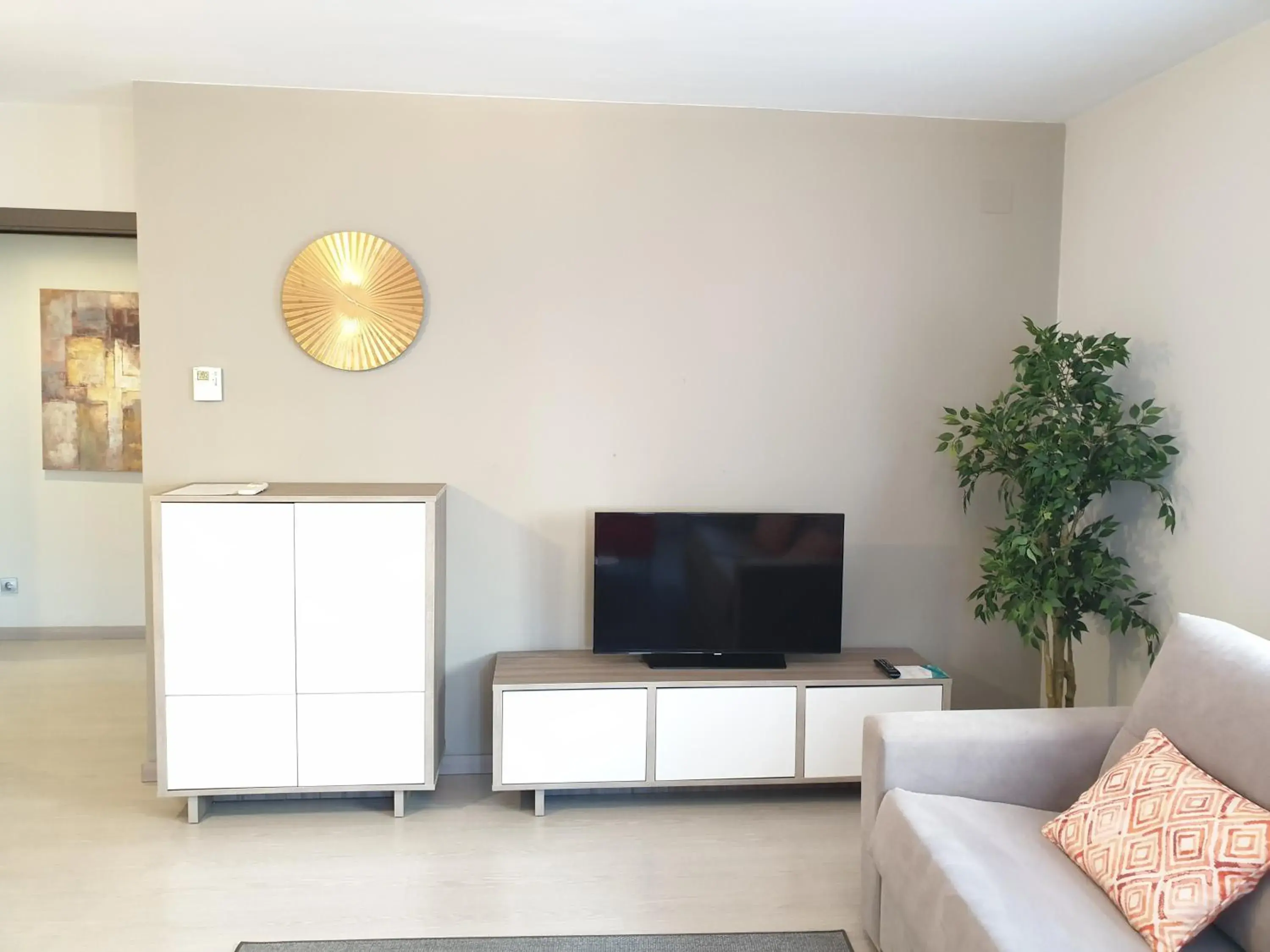 Living room in Apartamentos Real Lleida Living room in Apartamentos Real Lleida