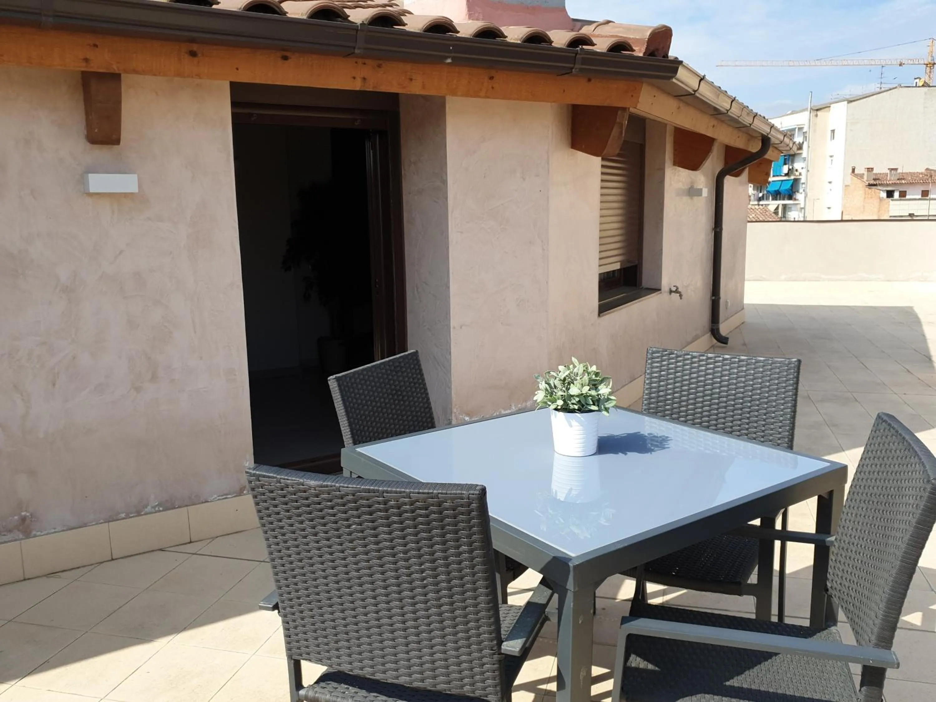 Balcony/Terrace in Apartamentos Real Lleida