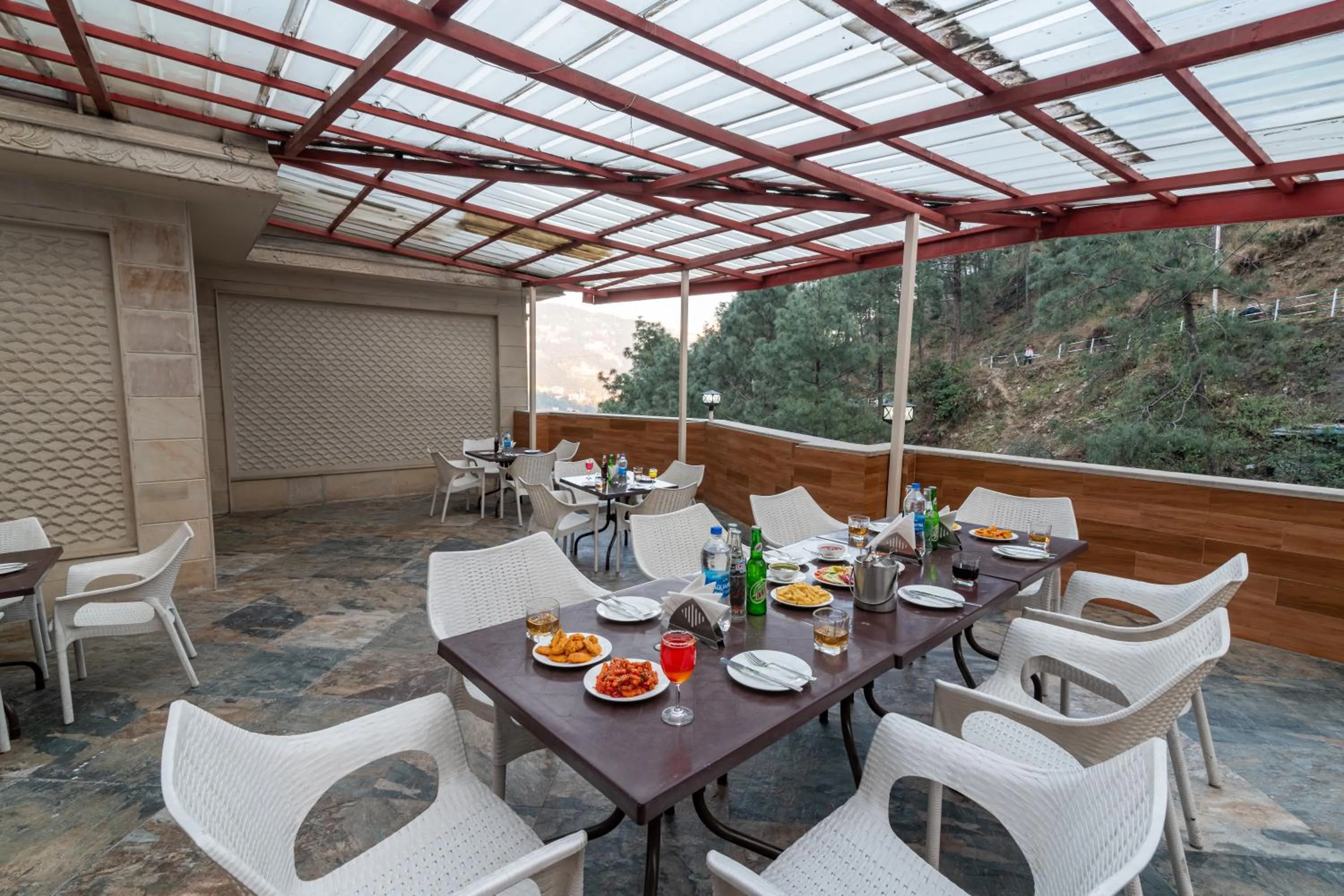 Balcony/Terrace in Rock Castle By DLS Hotels