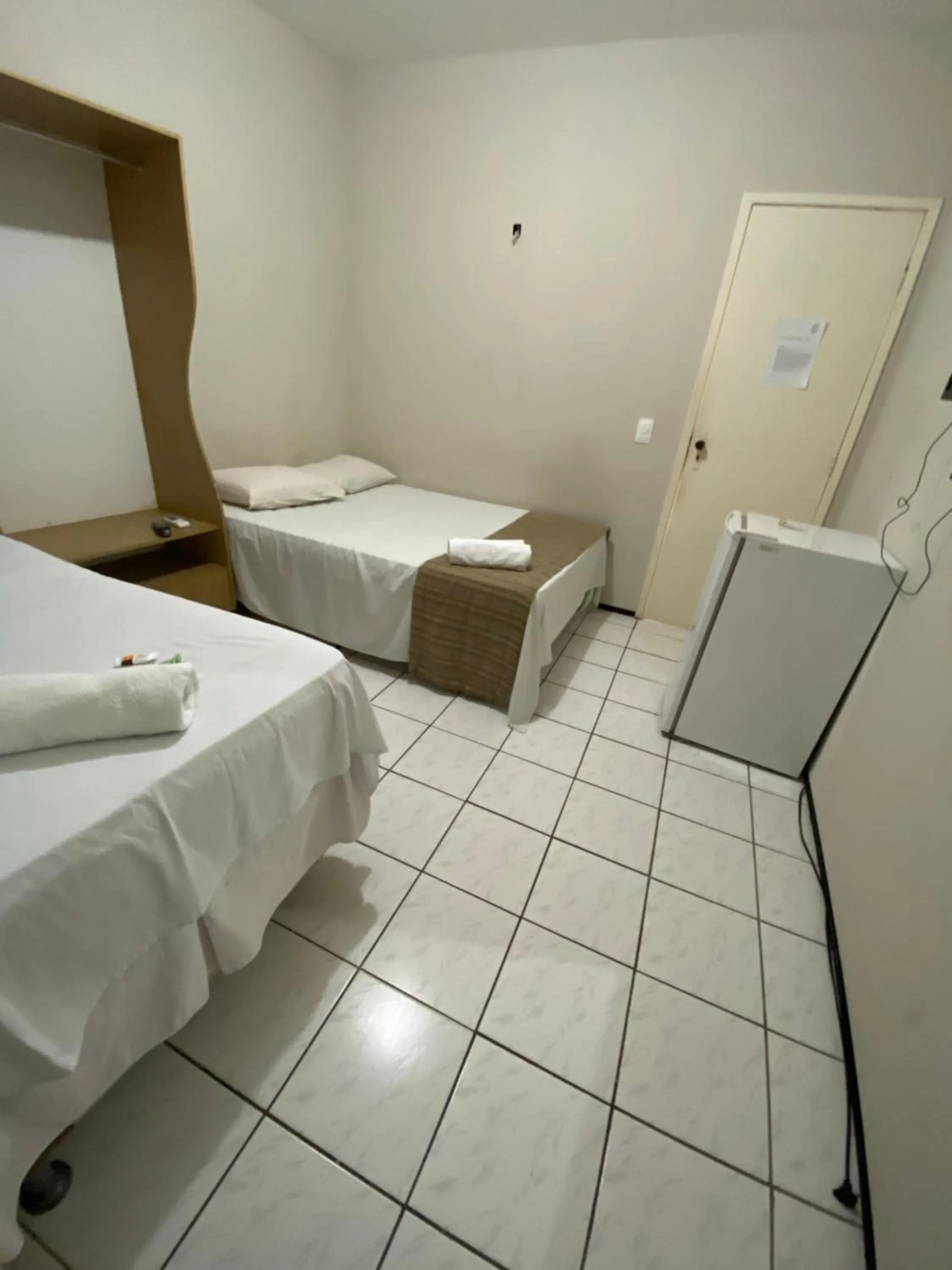 Bedroom, Bed in Center 1 Hotel