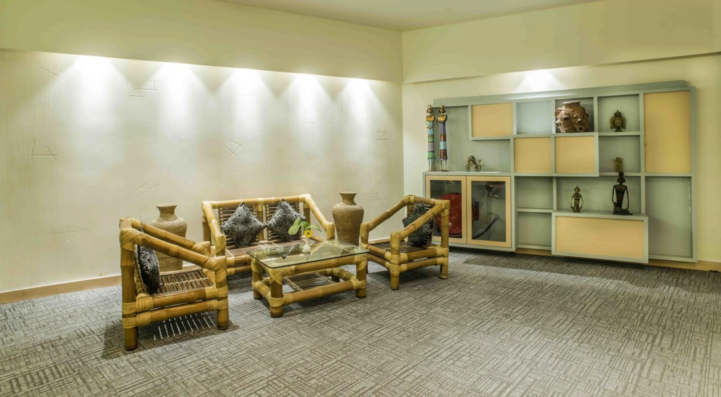 Seating area in The Citi Residenci Hotel - Durgapur