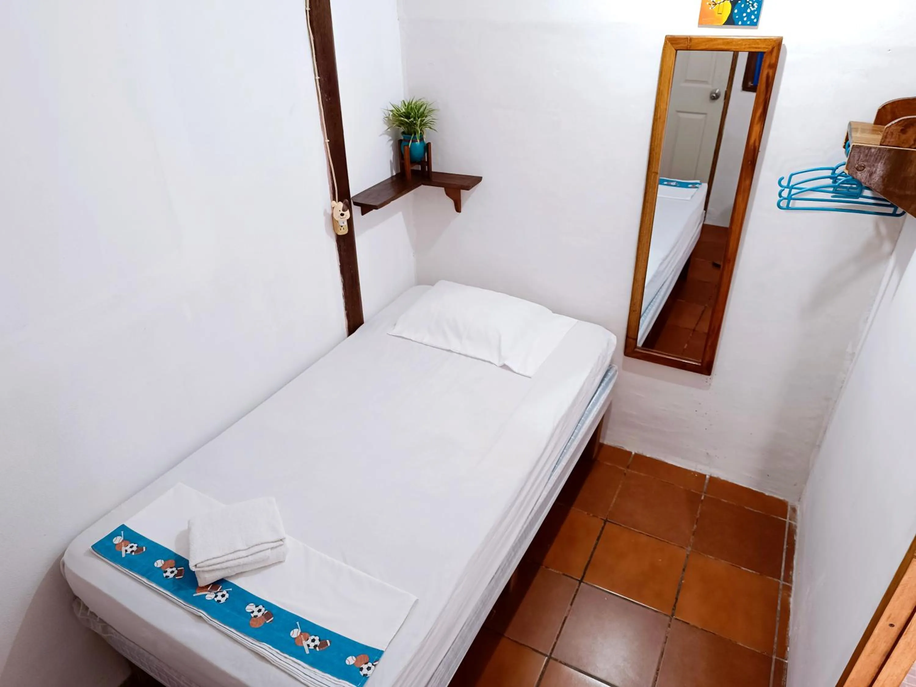 Bedroom, Bed in Casa de Los Berrios