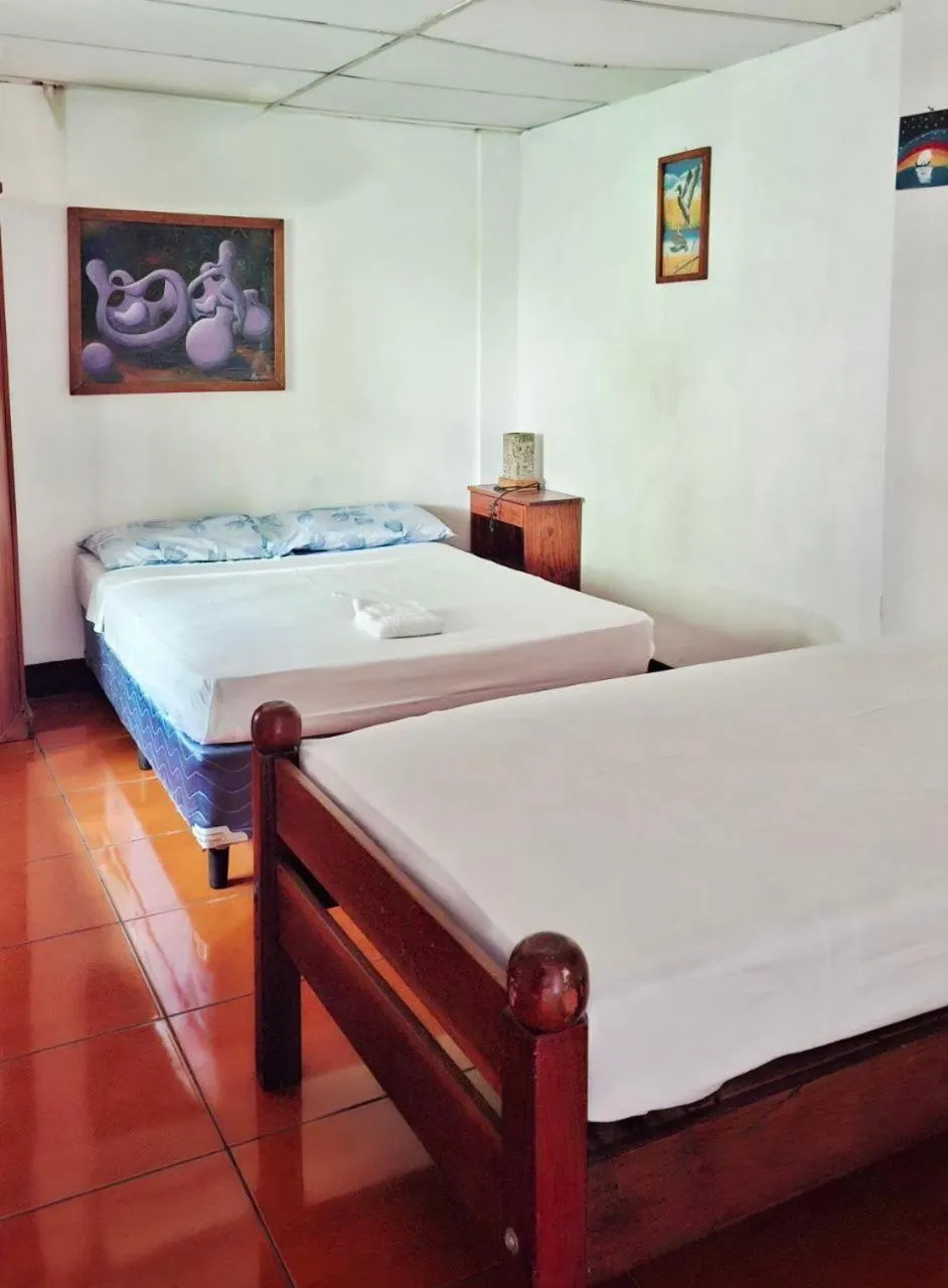 Bed in Casa de Los Berrios