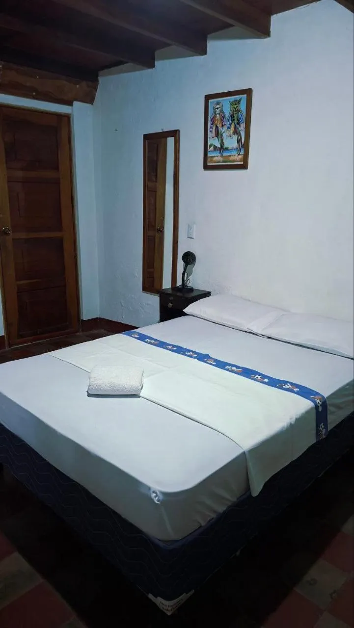Bed in Casa de Los Berrios