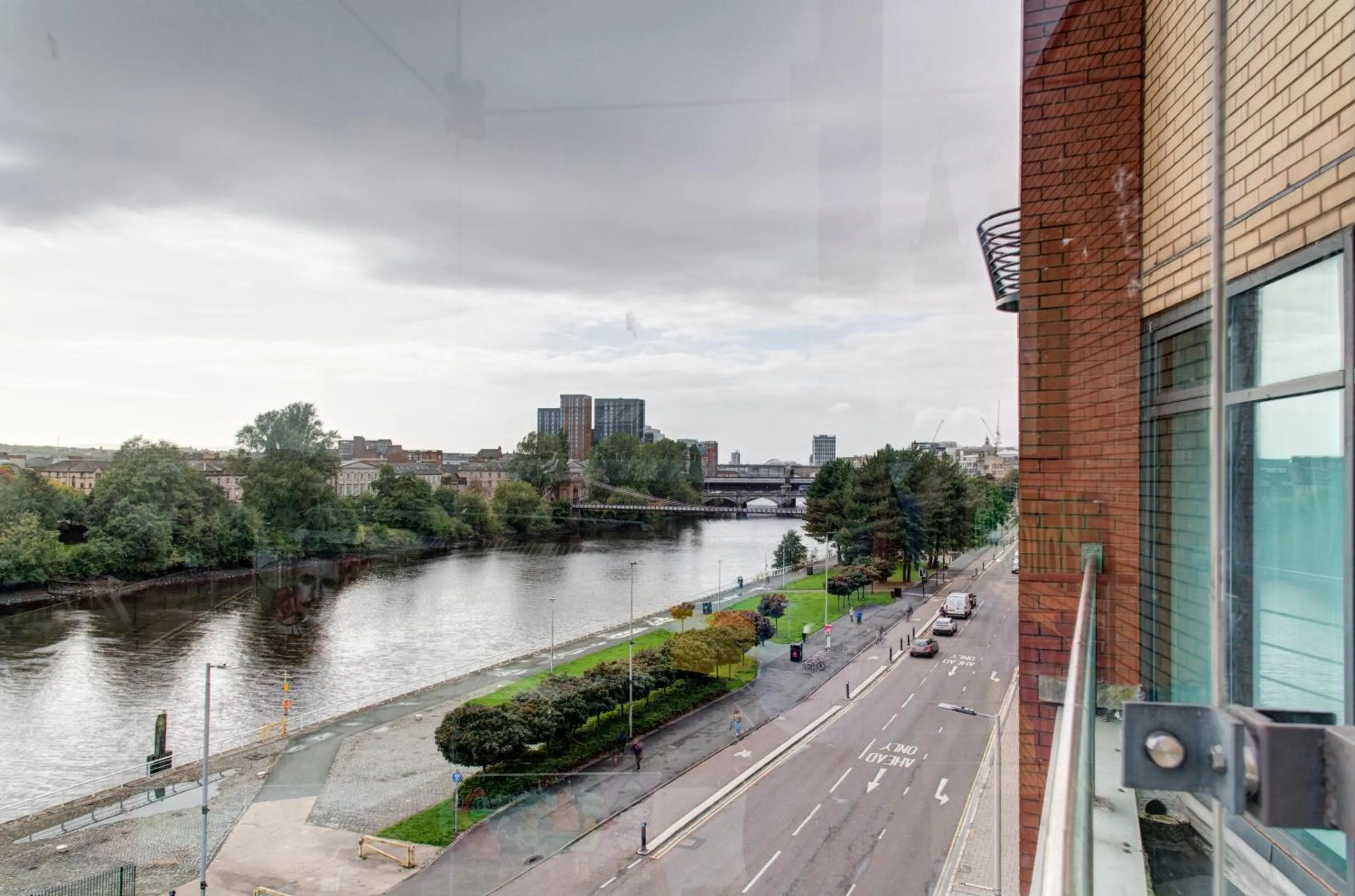 View (from property/room) in Holiday Inn Express - Glasgow - City Ctr Riverside by IHG