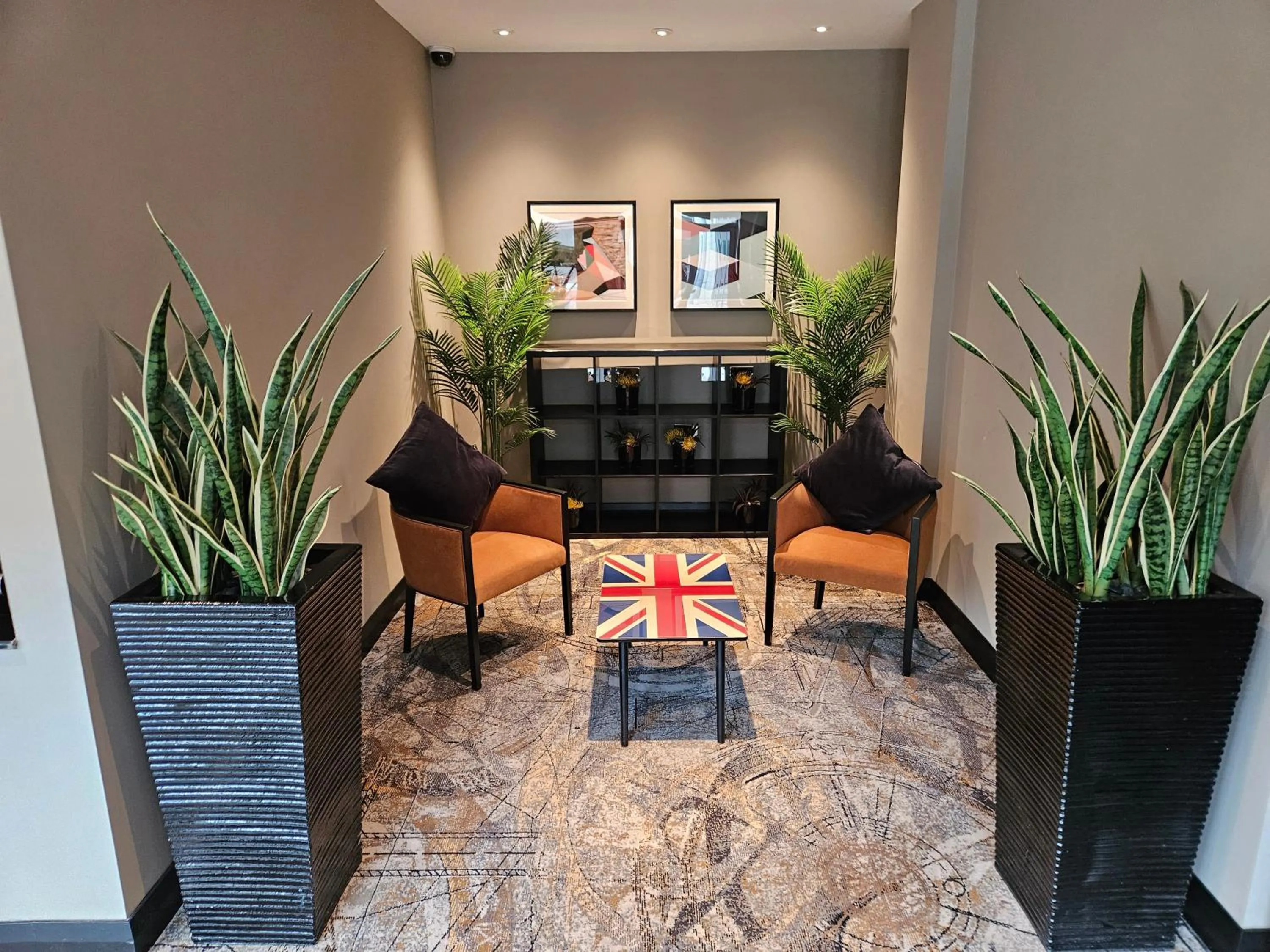 Seating area in DoubleTree by Hilton Woking