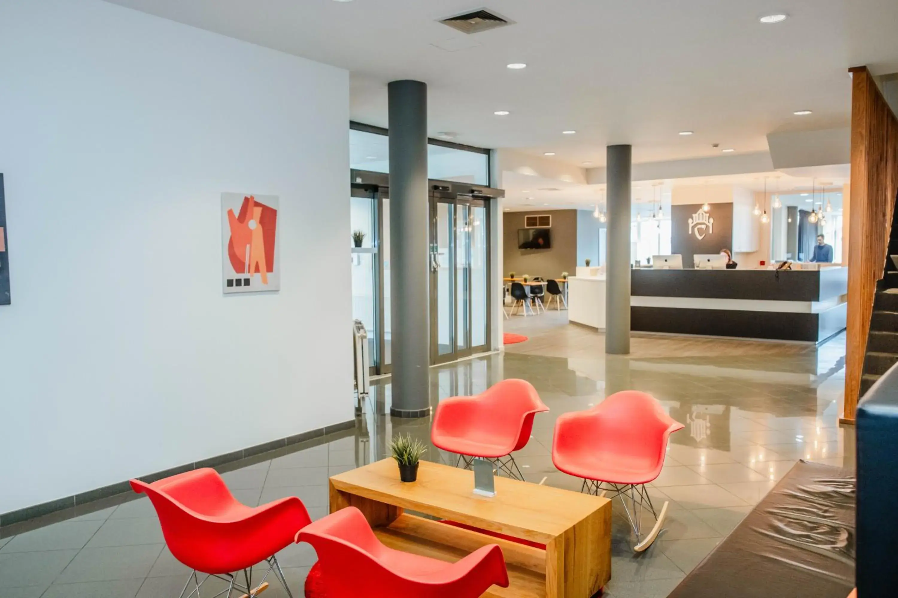 Seating area, Bed in Hotel Corsendonk Viane Seating area, Bed in Hotel Corsendonk Viane