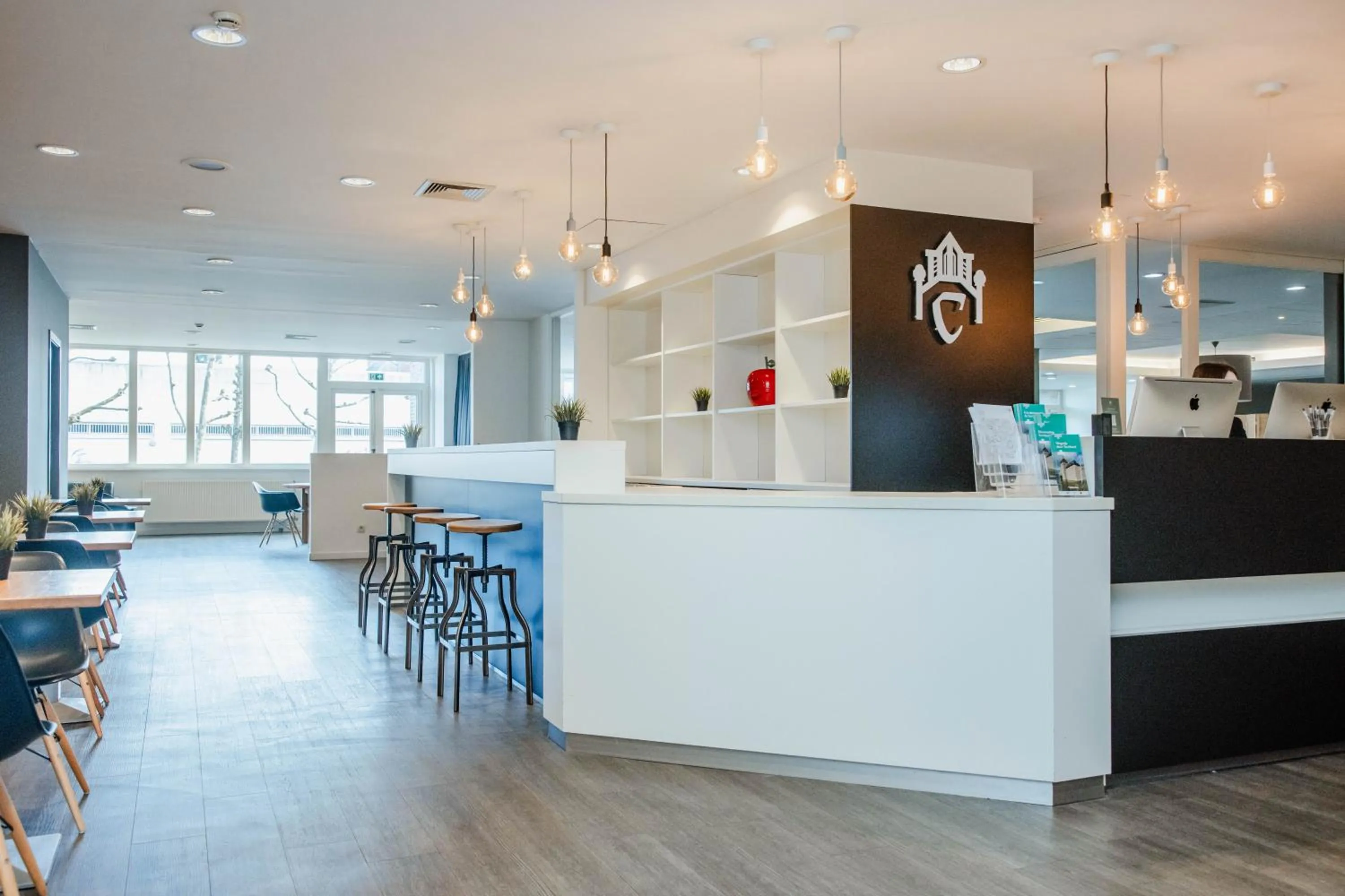 Lobby or reception in Hotel Corsendonk Viane