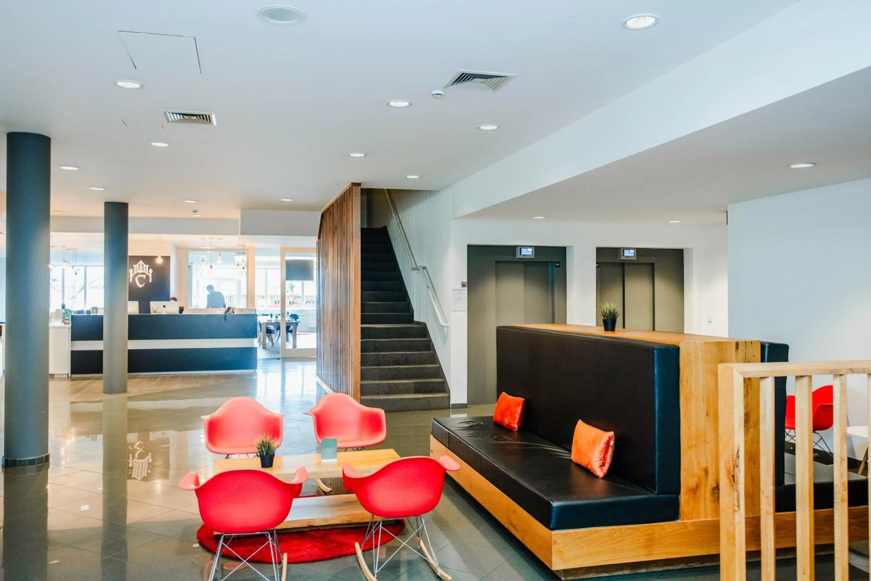 Seating area in Hotel Corsendonk Viane