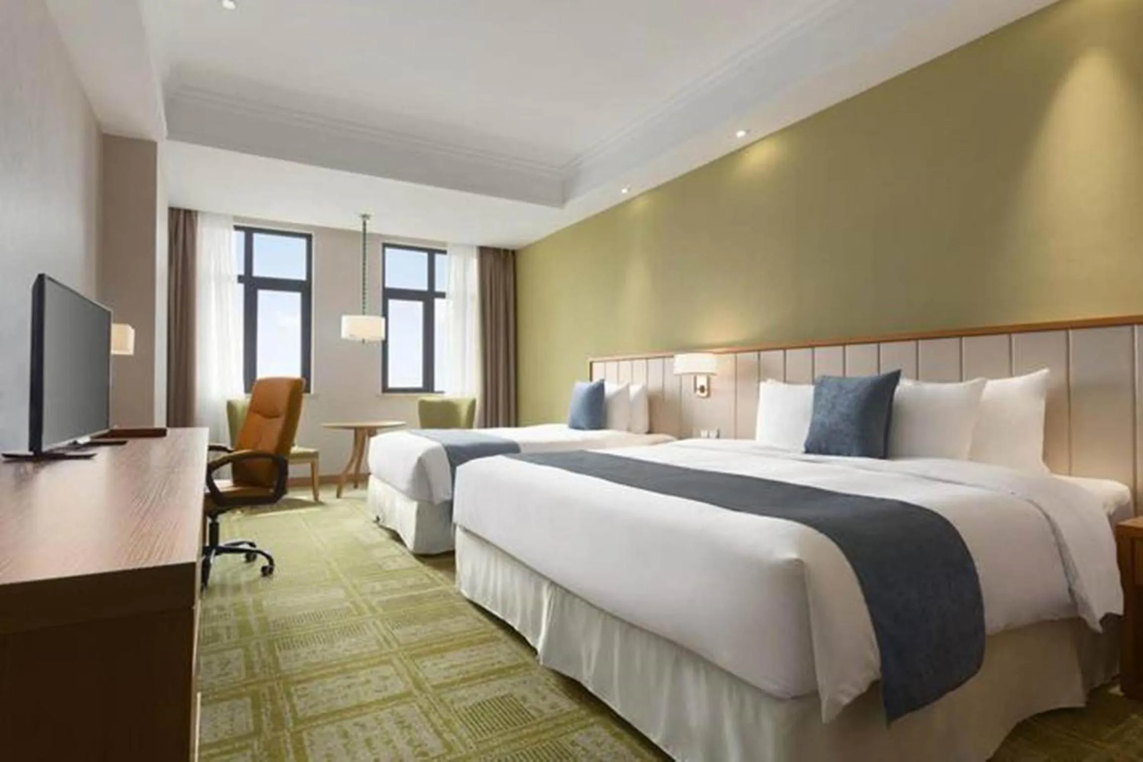 Bedroom, Bed in Ramada Suzhou