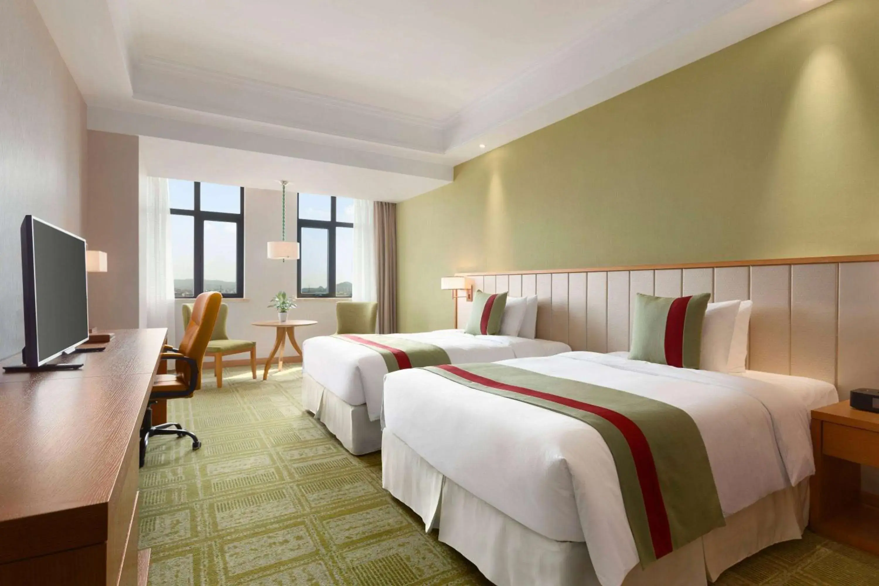 Photo of the whole room, Bed in Ramada Suzhou Photo of the whole room, Bed in Ramada Suzhou