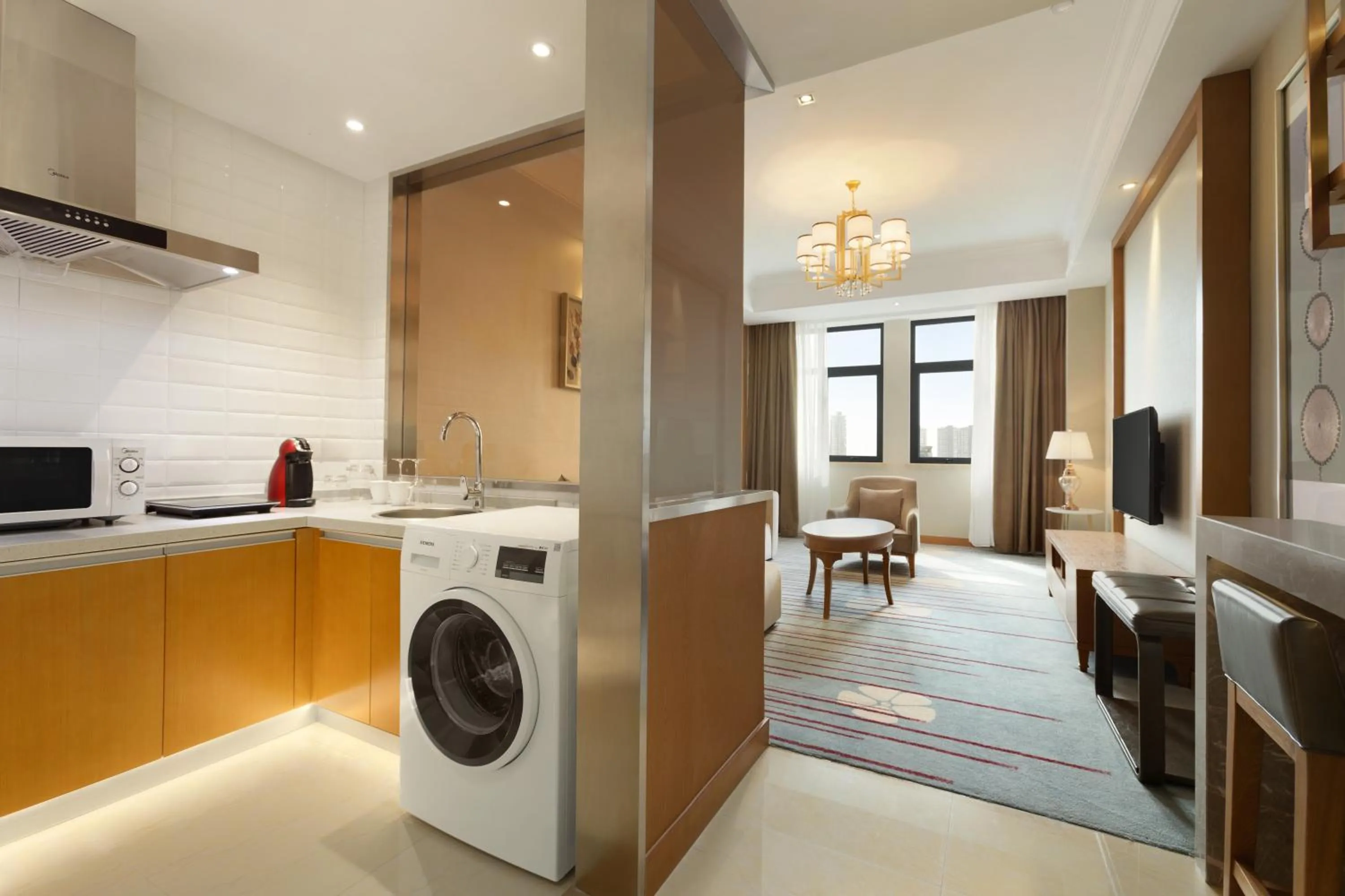 Photo of the whole room in Ramada Suzhou