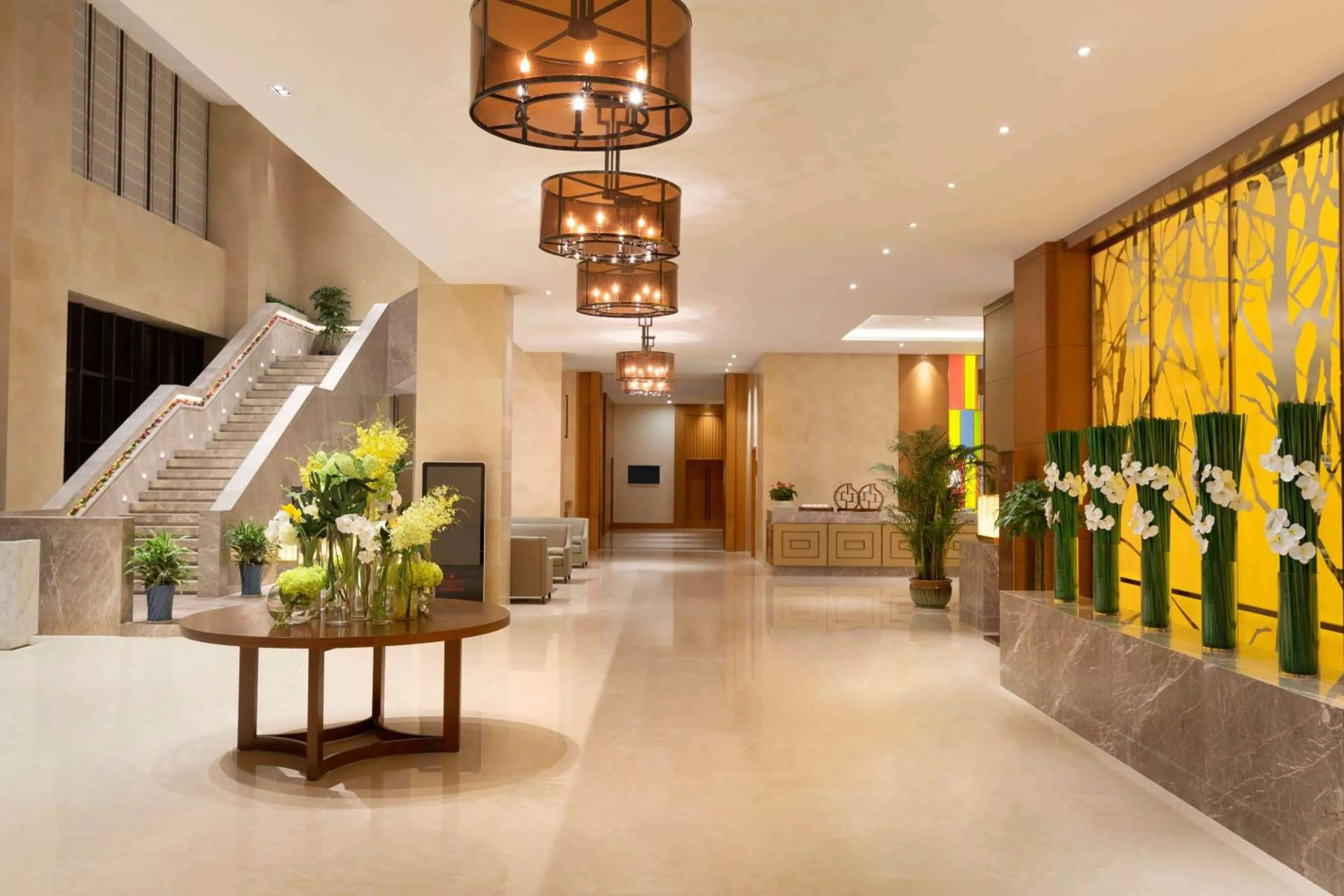 Lobby or reception in Ramada Suzhou
