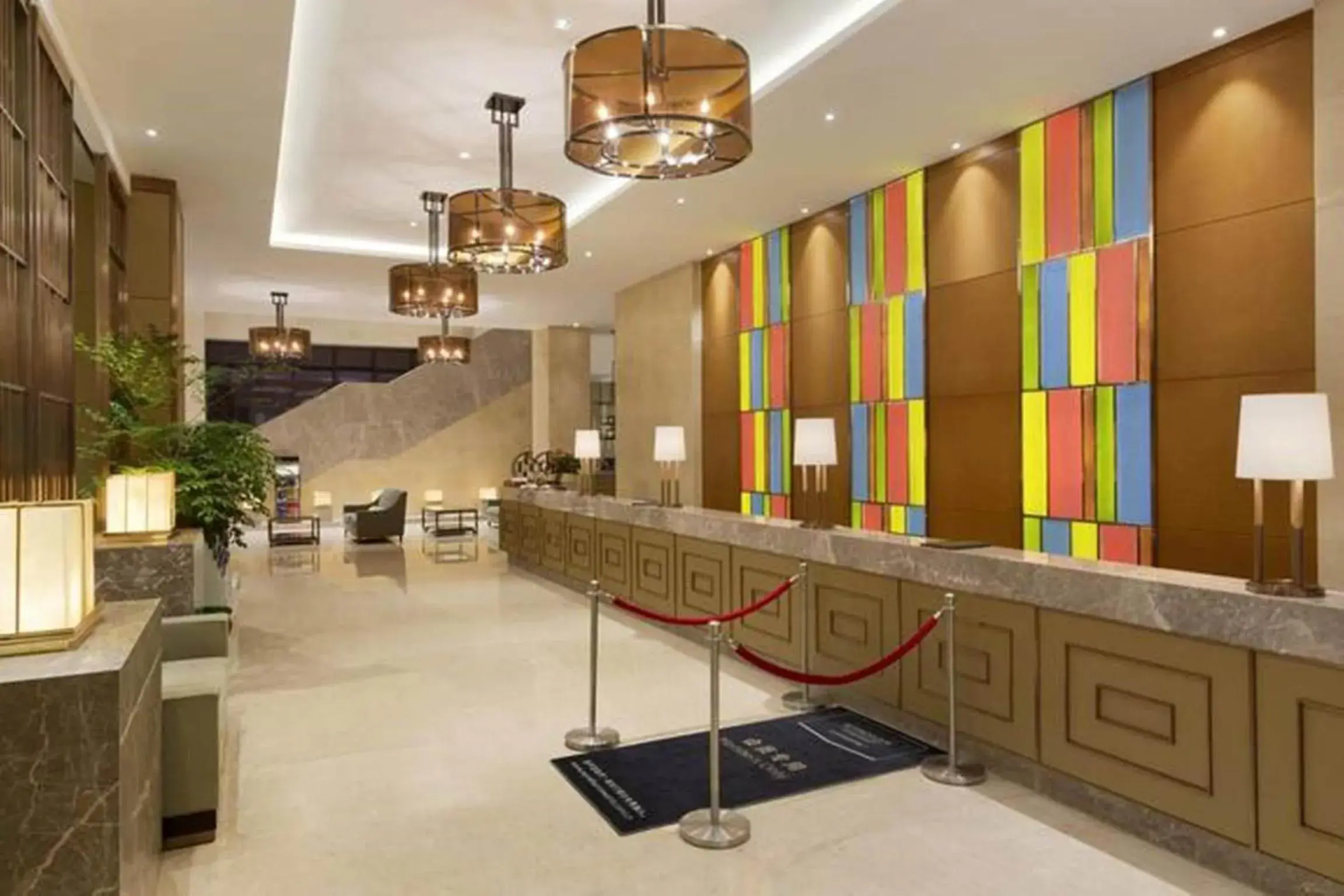 Lobby or reception in Ramada Suzhou Lobby or reception in Ramada Suzhou