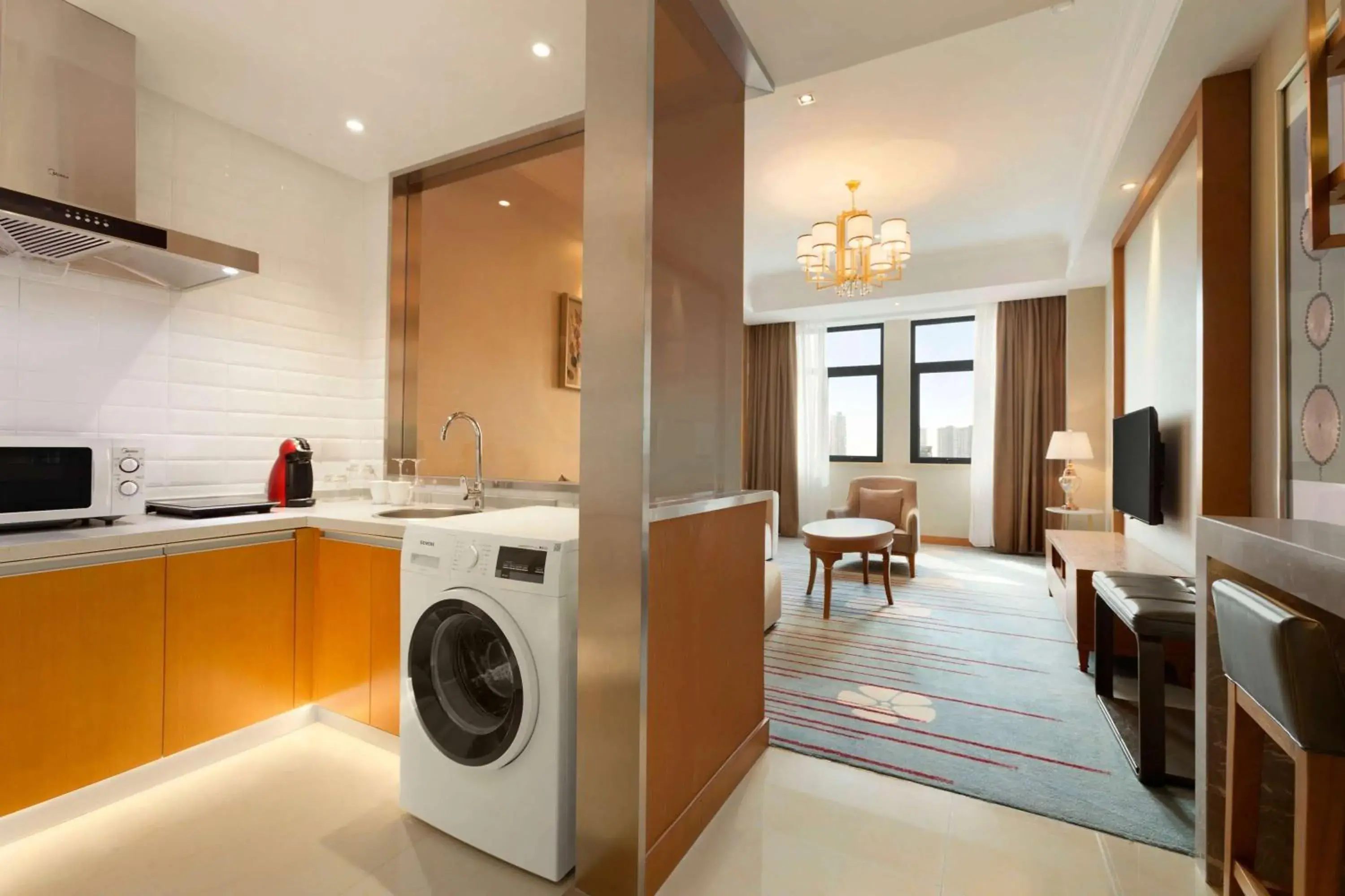 Photo of the whole room in Ramada Suzhou Photo of the whole room in Ramada Suzhou