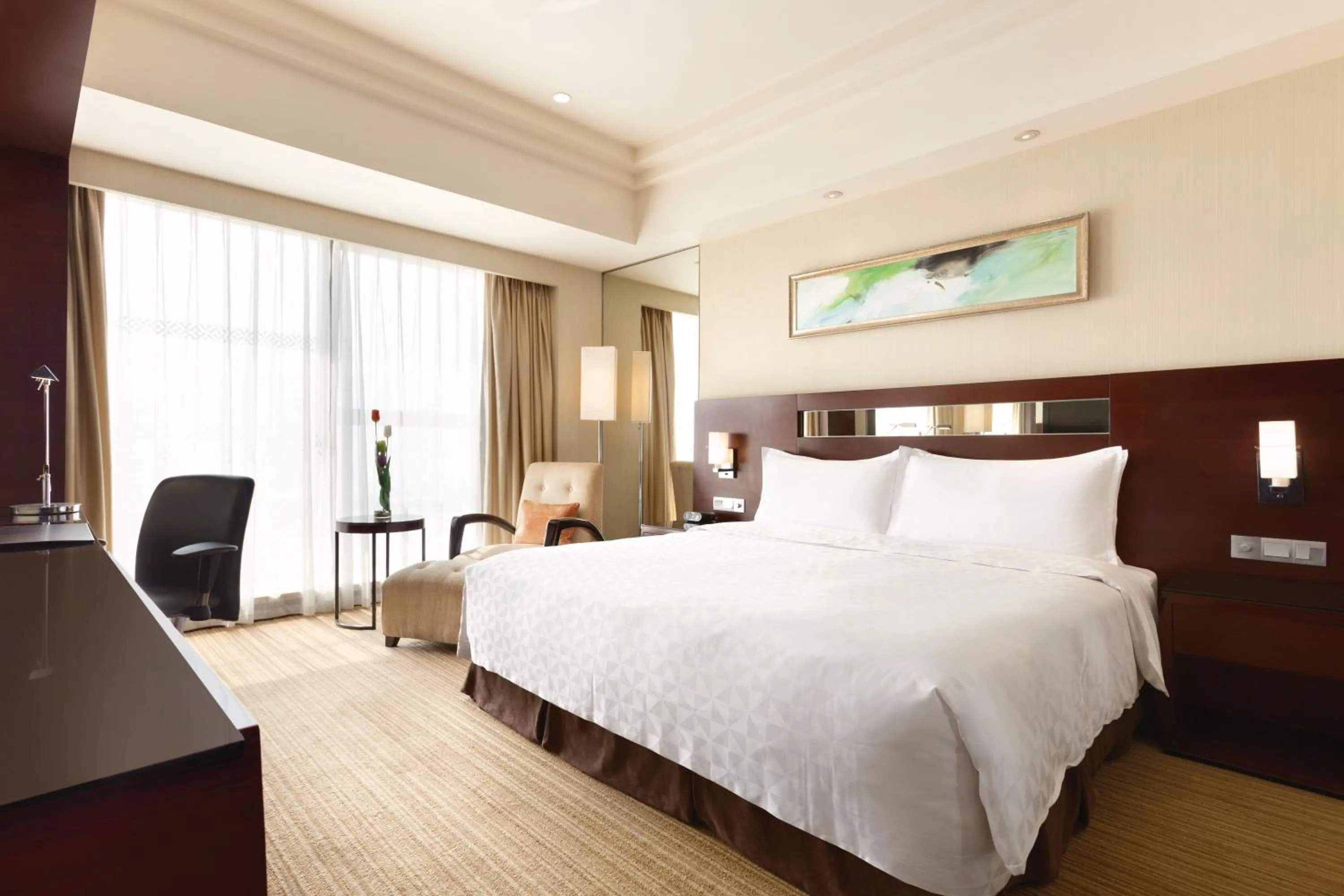 Bed in Ramada Plaza Lianyungang