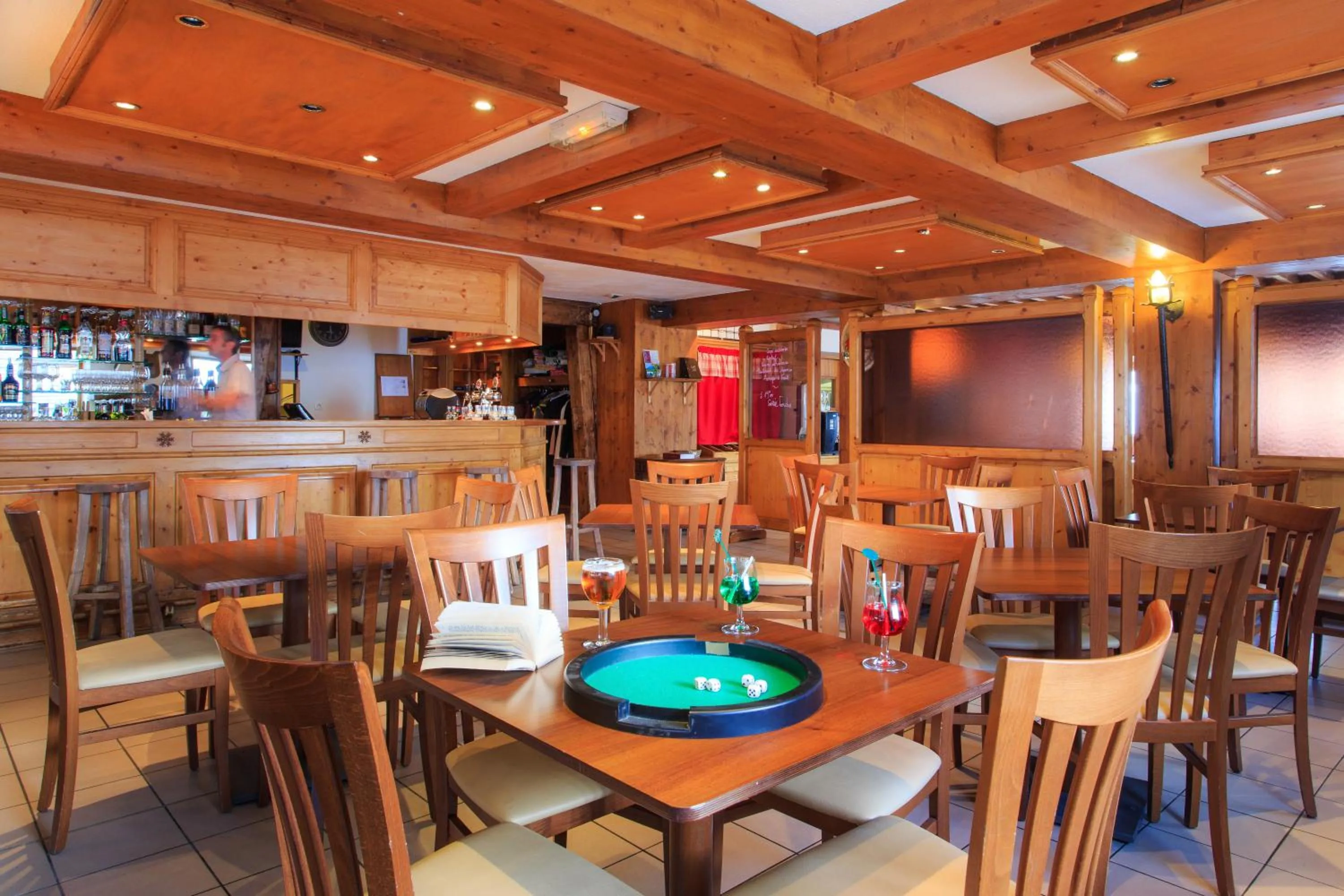 Lounge or bar in Hotel Club Blanche Neige