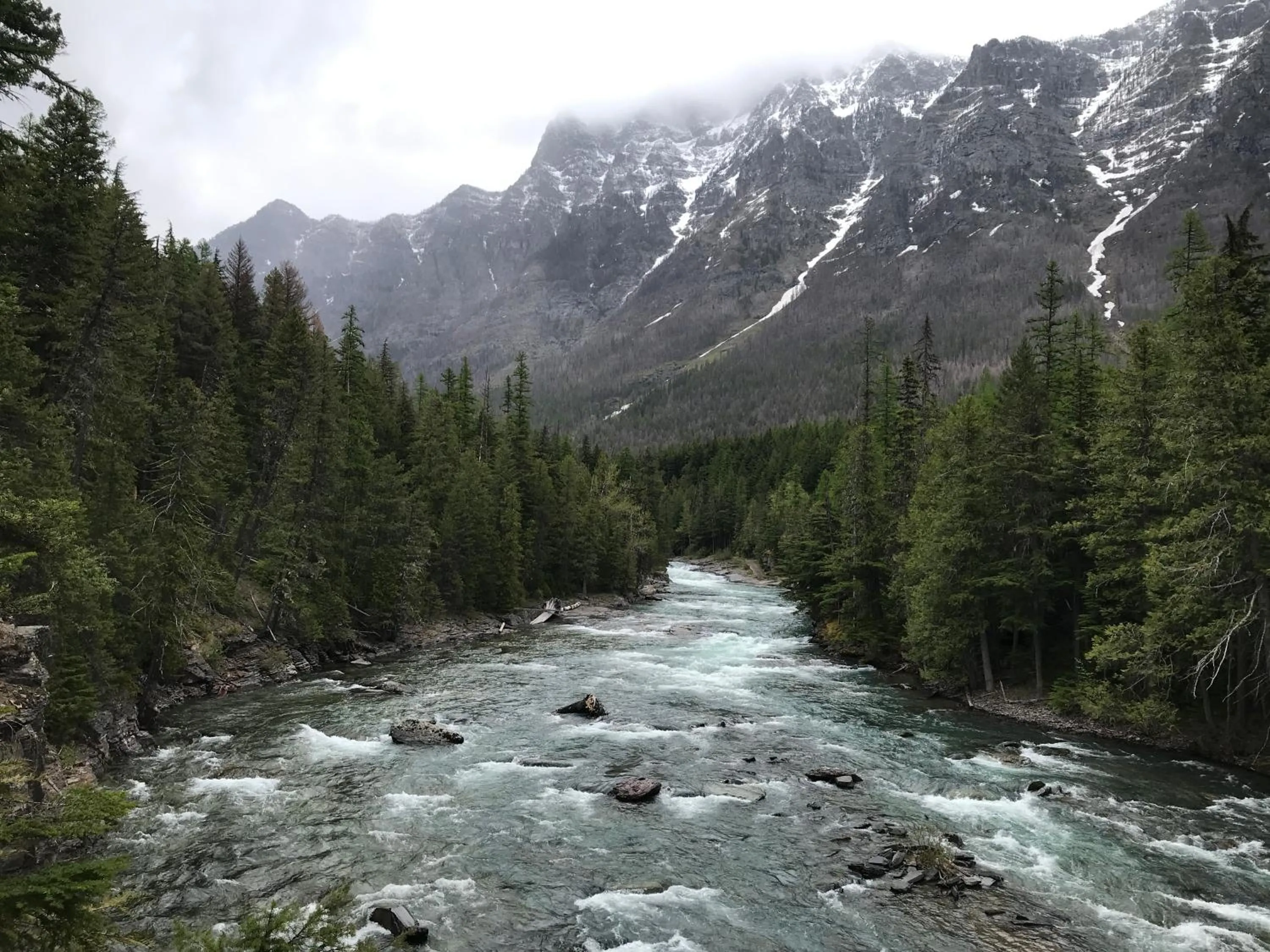 River view in Good Medicine Lodge