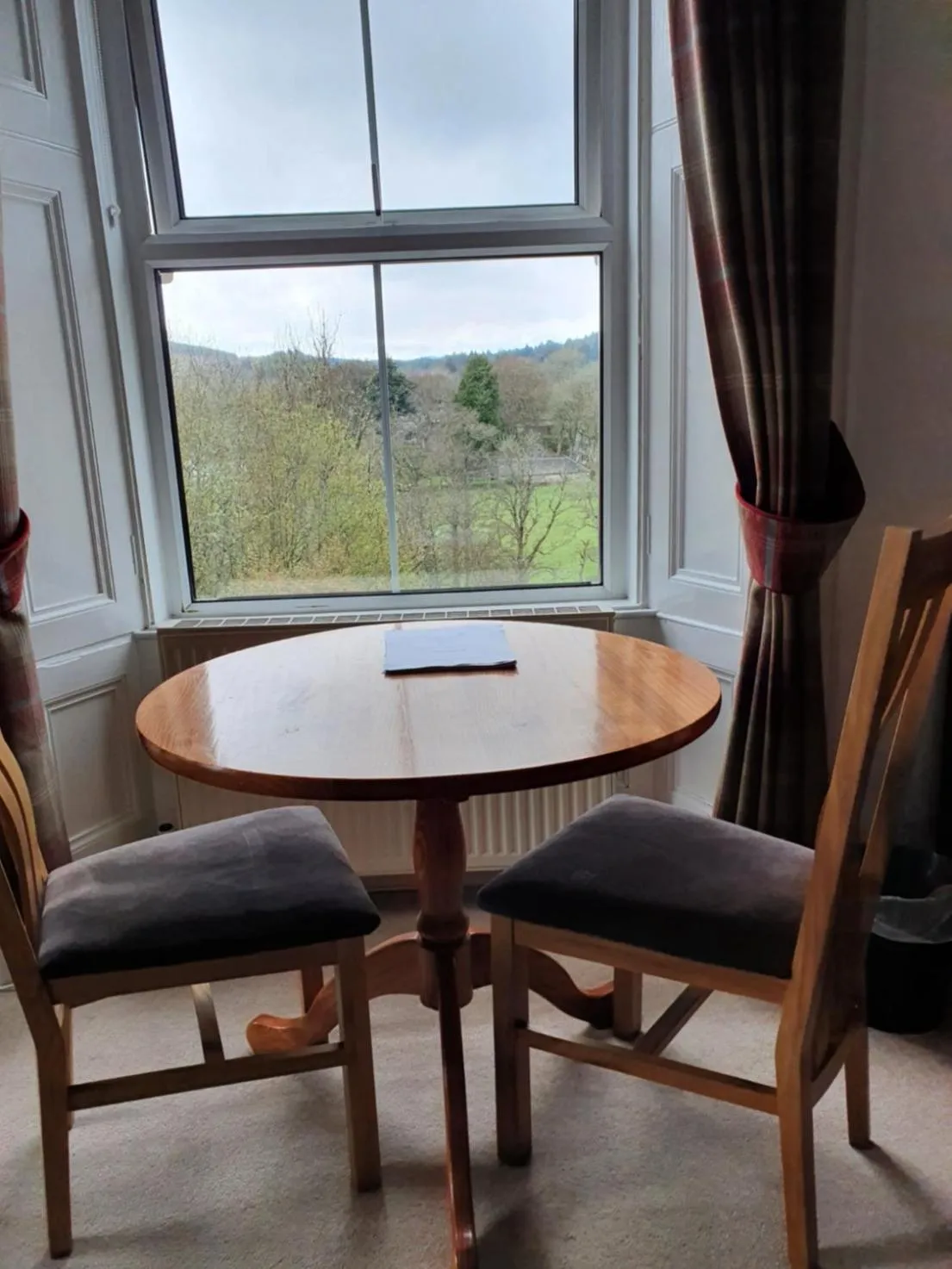 Living room in Strathardle Lodge