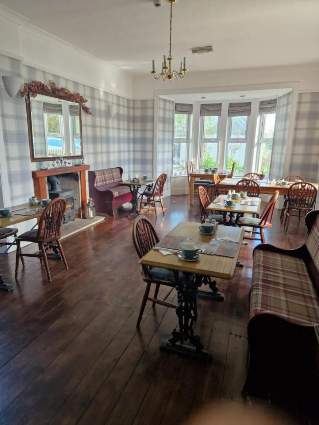 Breakfast in Strathardle Lodge