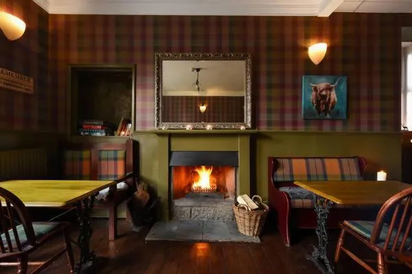 Seating area in Strathardle Lodge