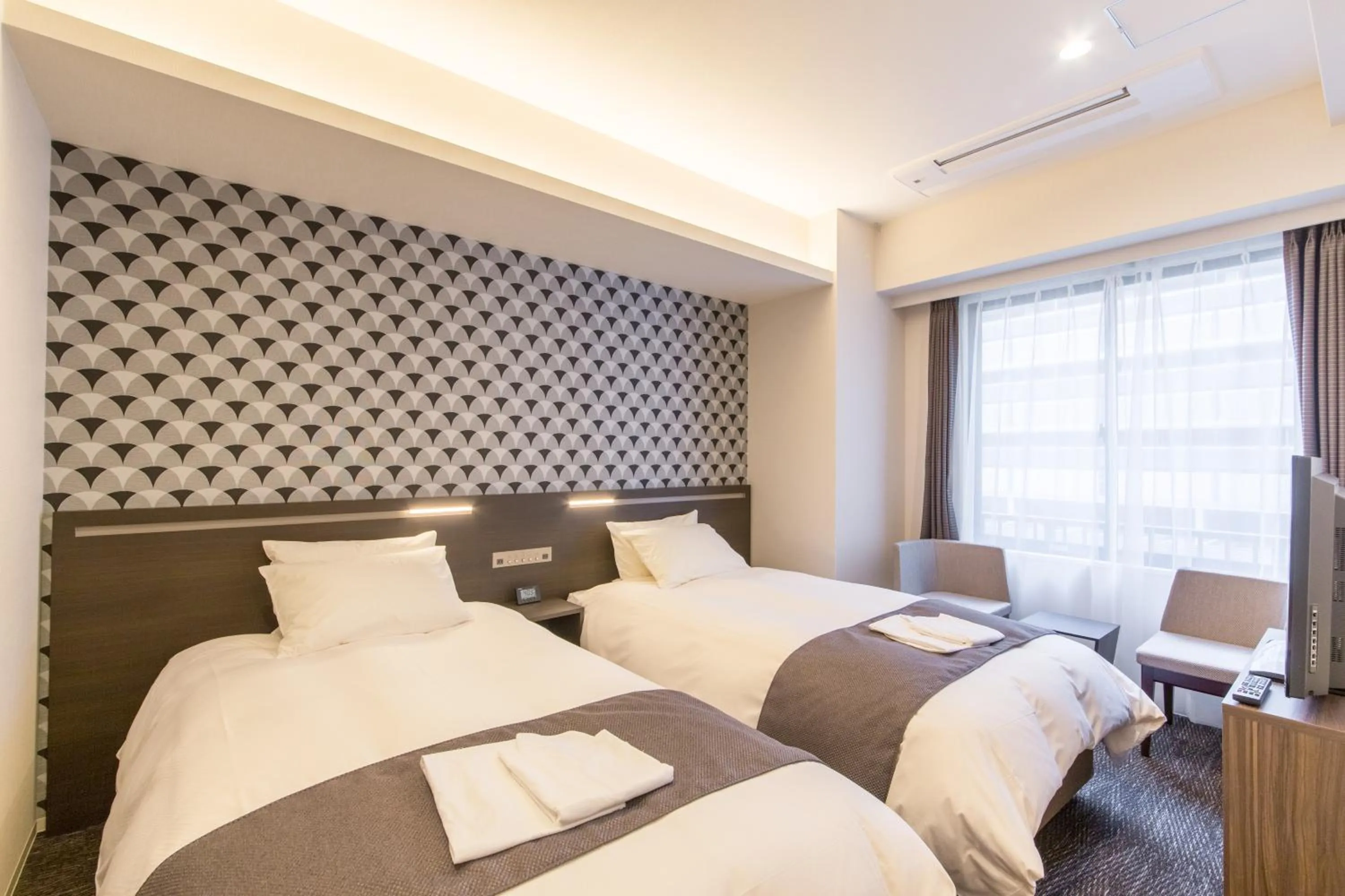 Photo of the whole room, Bed in Hotel M's Plus Shijo Omiya