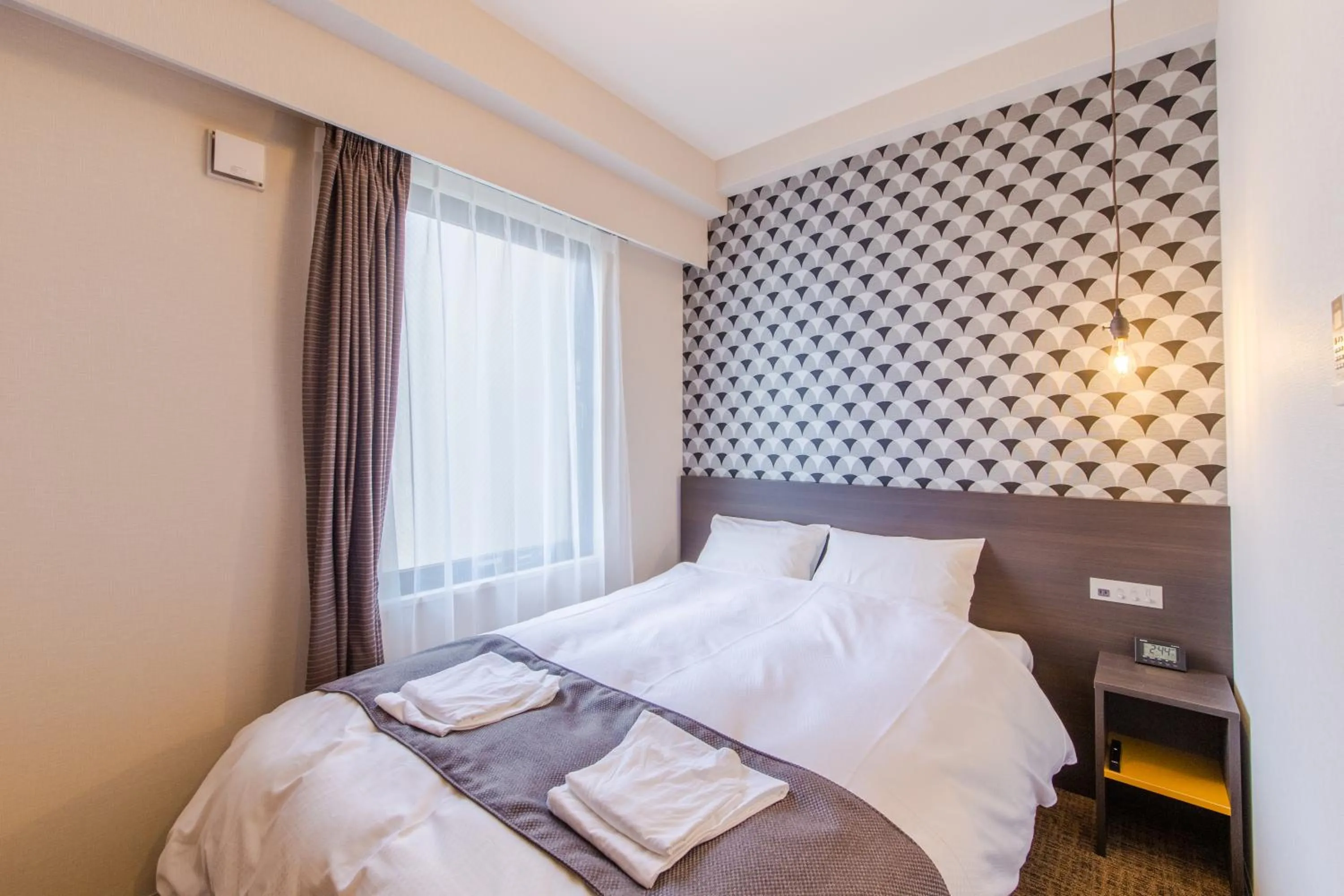 Photo of the whole room, Bed in Hotel M's Plus Shijo Omiya