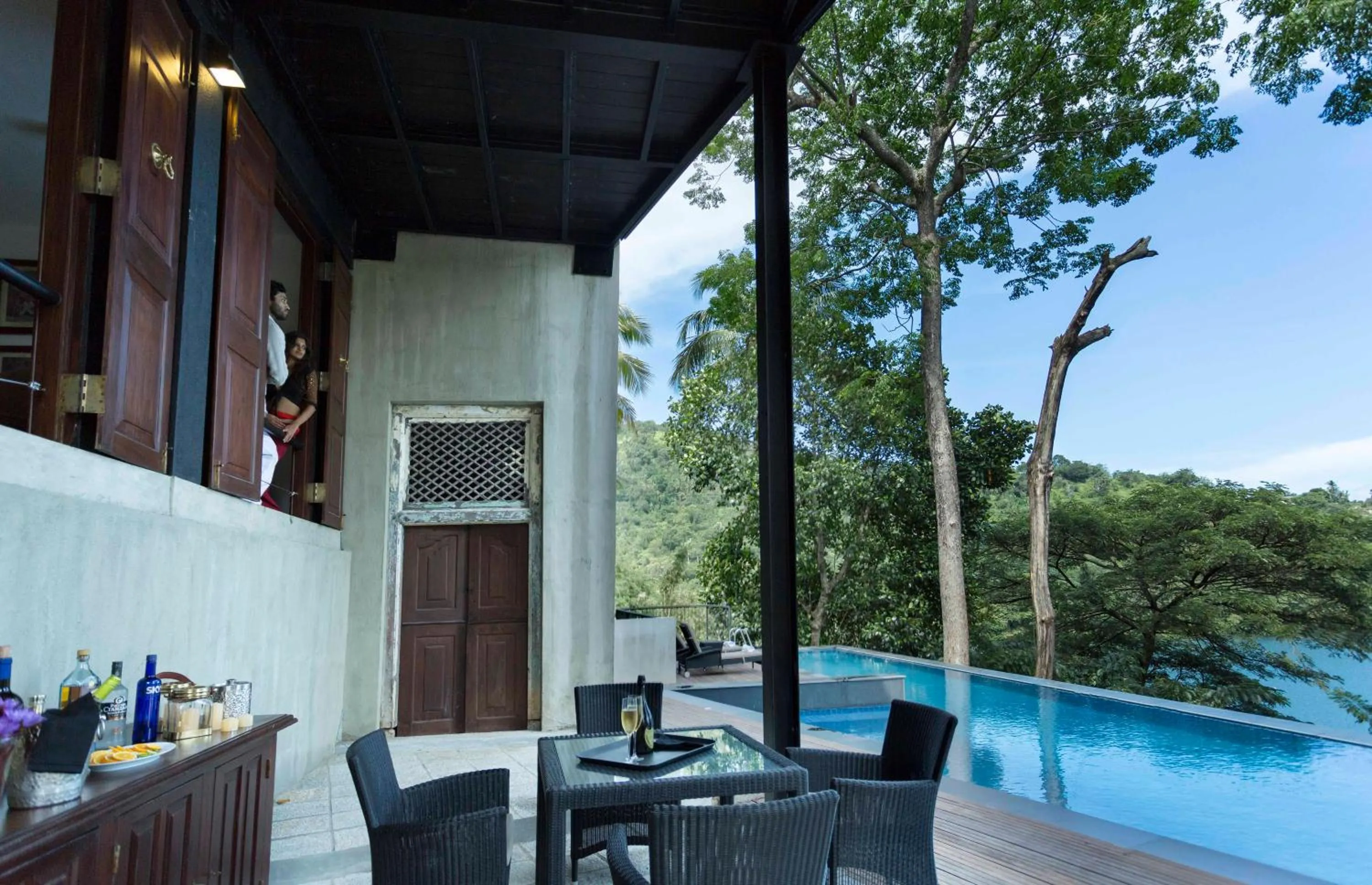 Patio in The Hermitage by Edwards Collection - Kandy