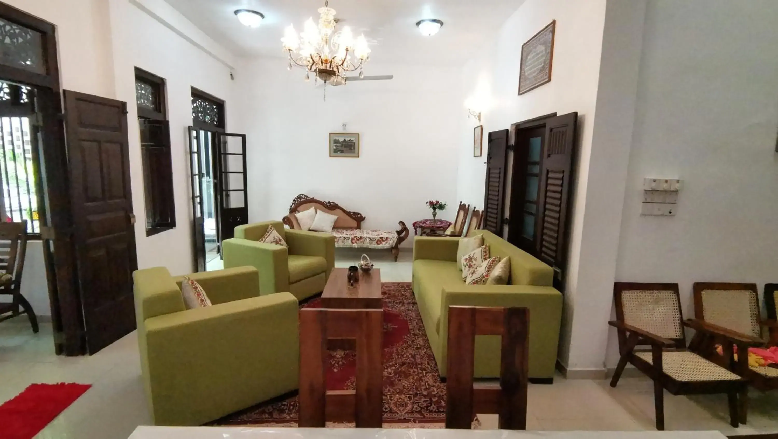 Living room in Southern Comforts - Galle Fort Living room in Southern Comforts - Galle Fort