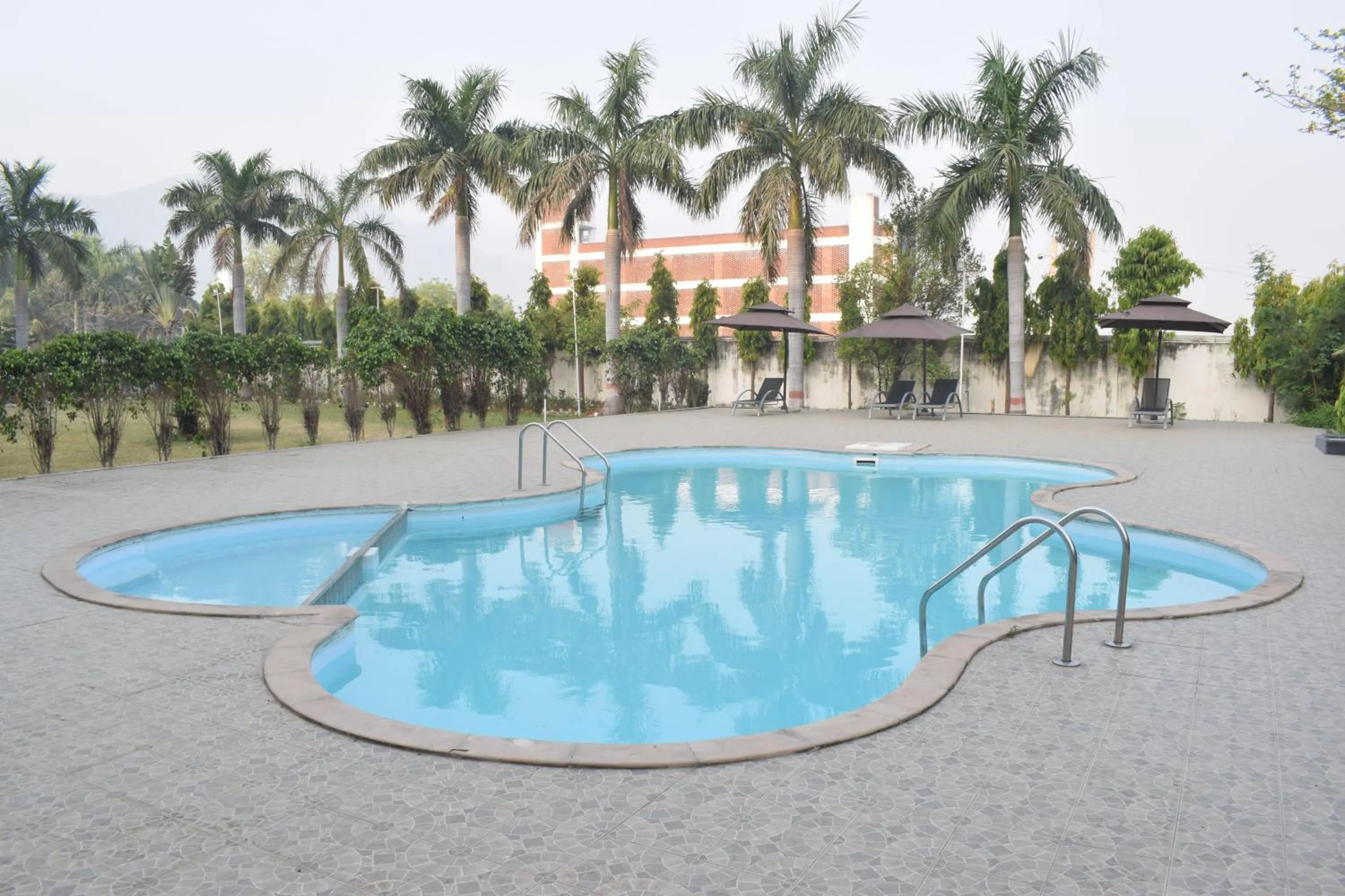 Swimming pool in The Rajgir Residency