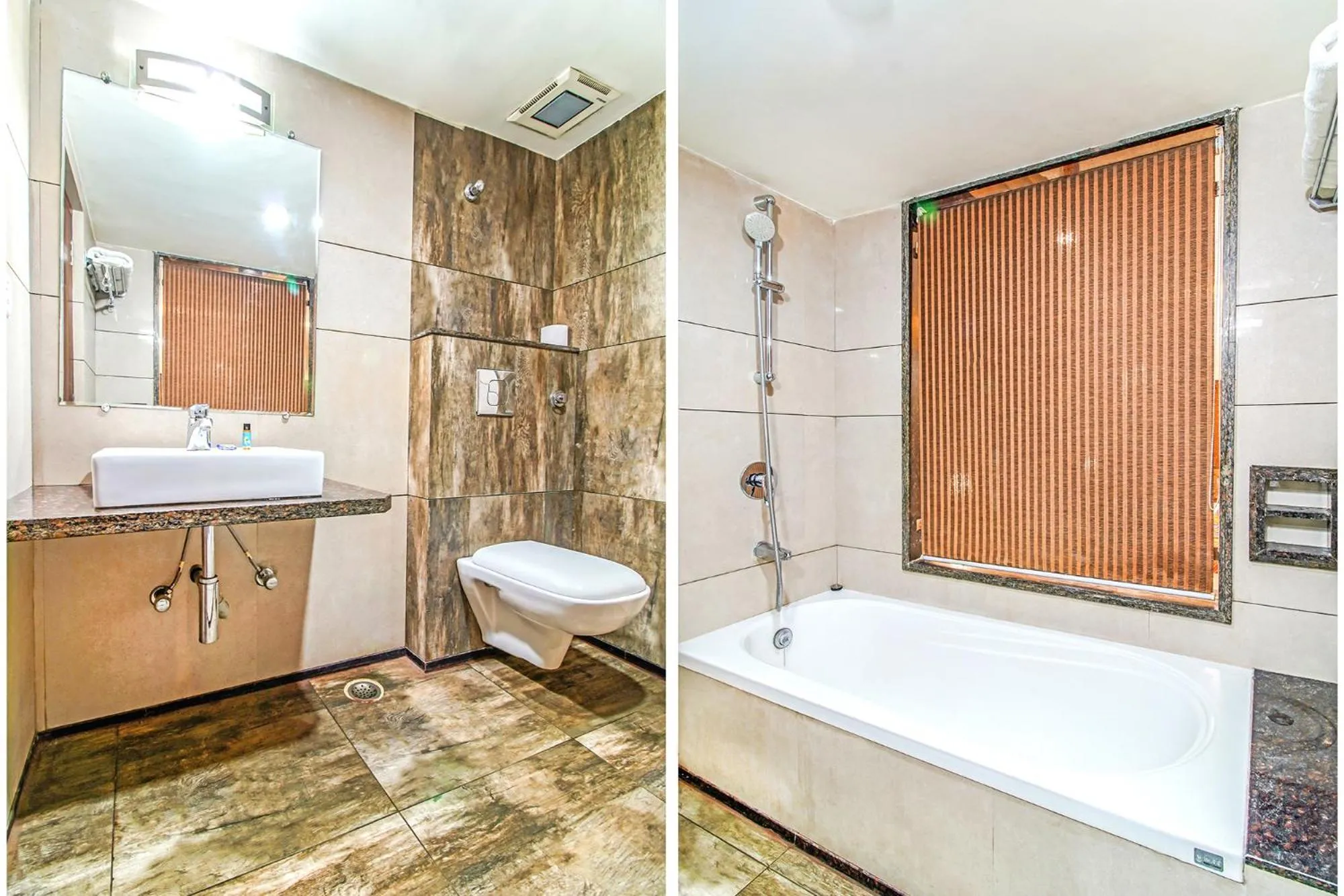 Bathroom in FabHotel Prime President- Bhopal Railway Station