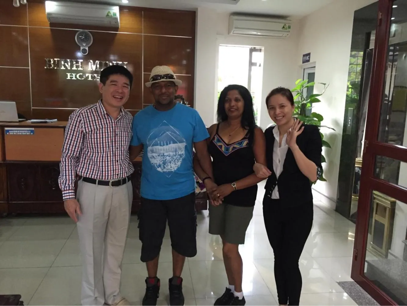 Staff in Binh Minh Hotel