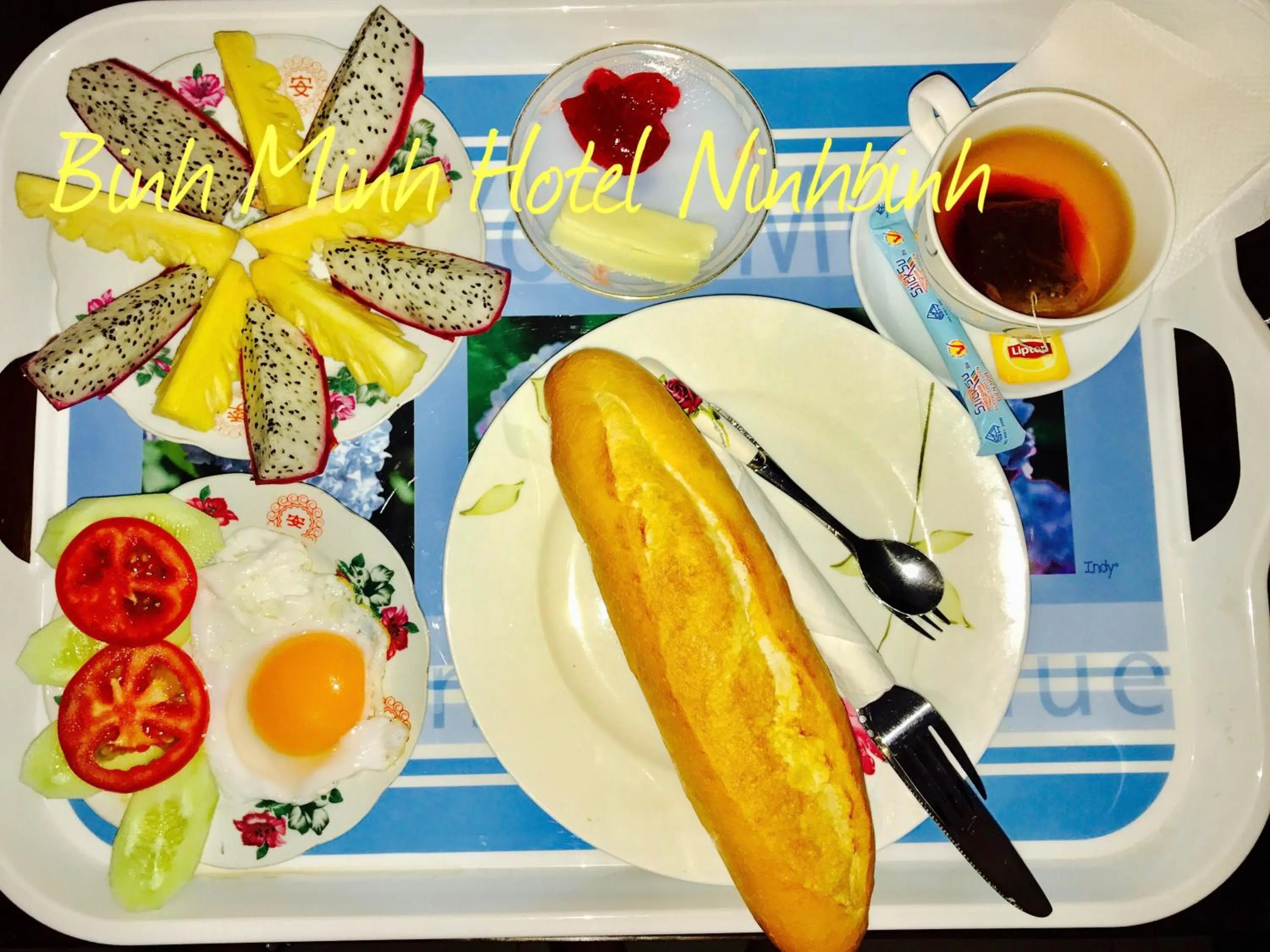 Breakfast in Binh Minh Hotel