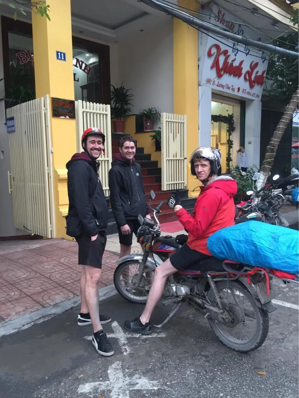 Family in Binh Minh Hotel