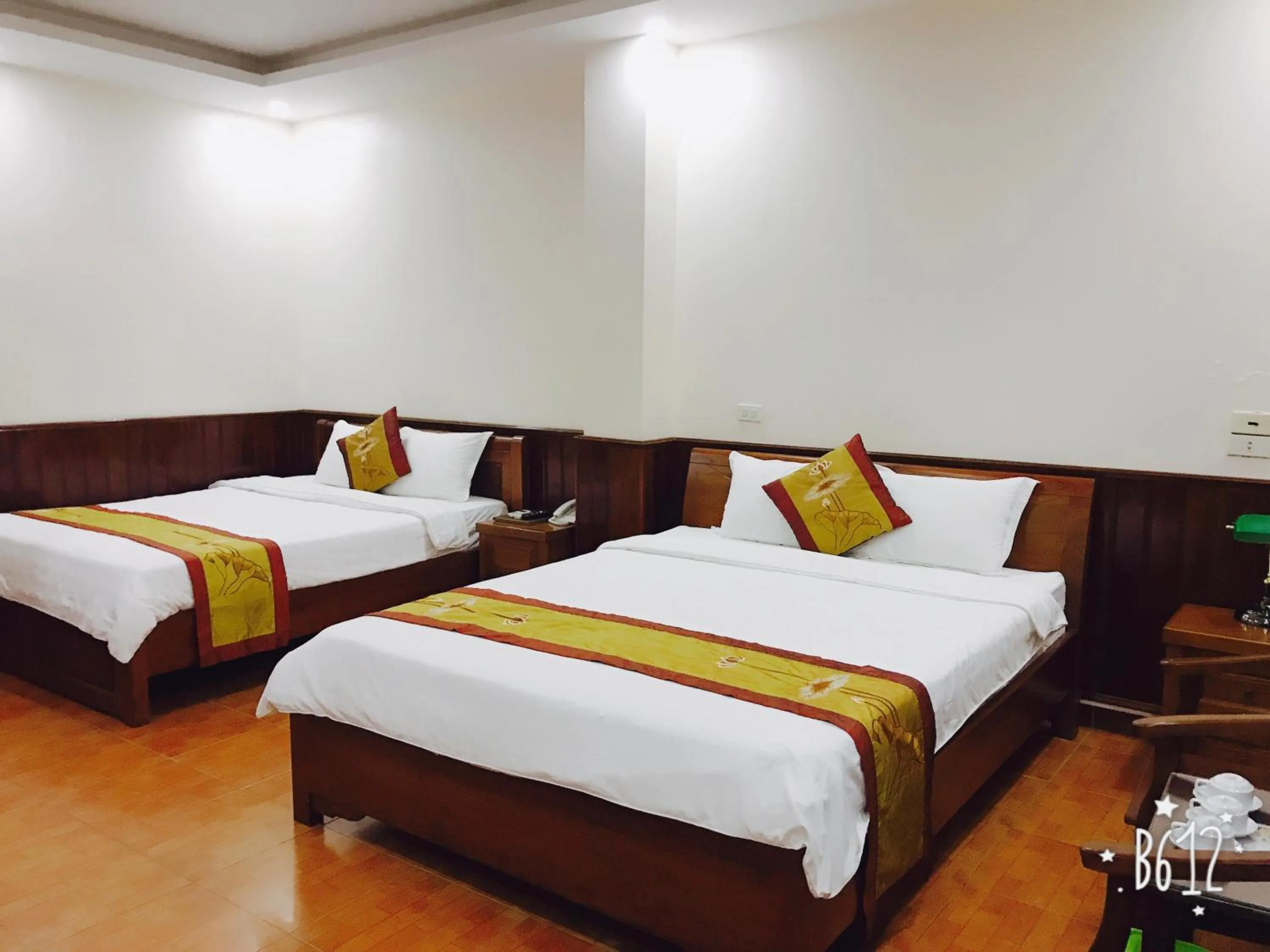 Bed in Binh Minh Hotel