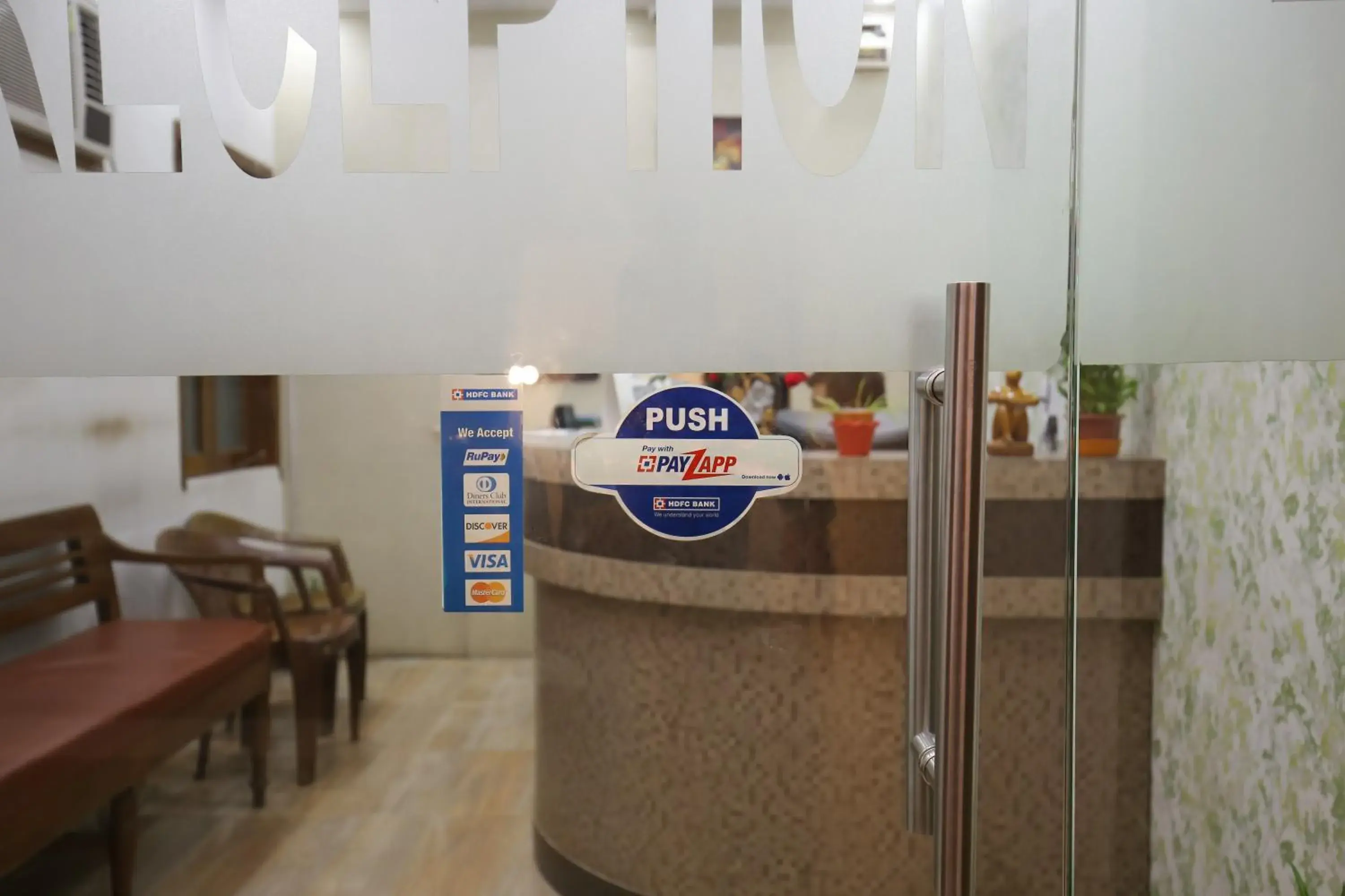 Lobby or reception in Hotel Cecil Lobby or reception in Hotel Cecil