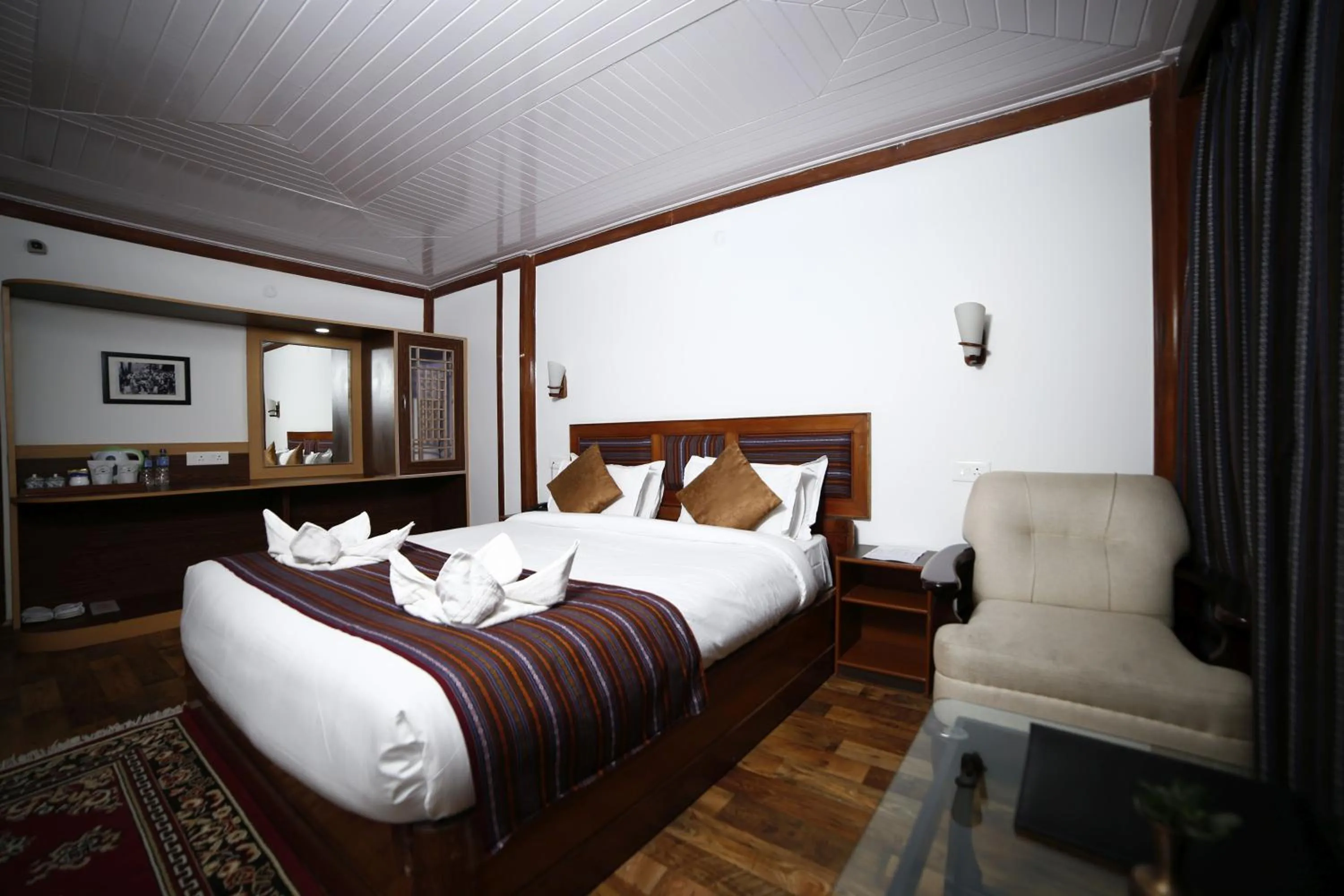 Bedroom, Bed in Sikkim Tourist Centre