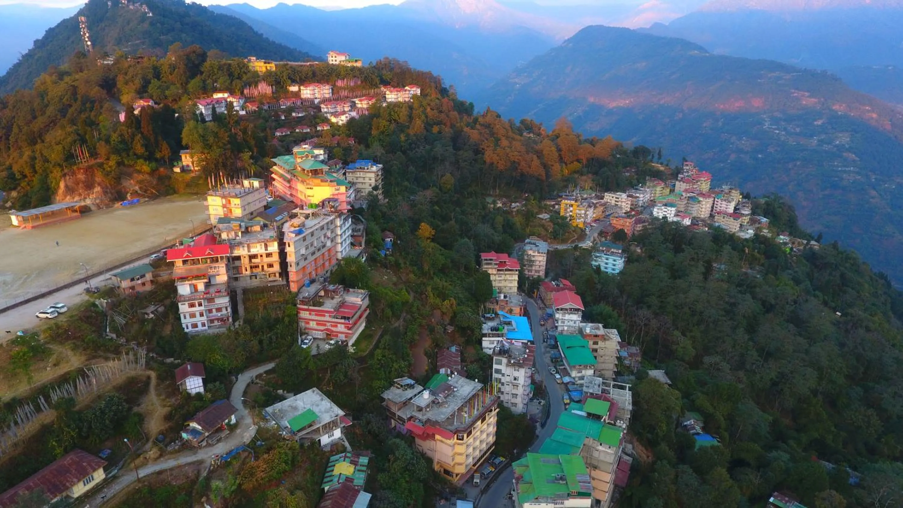 City view in Sikkim Tourist Centre