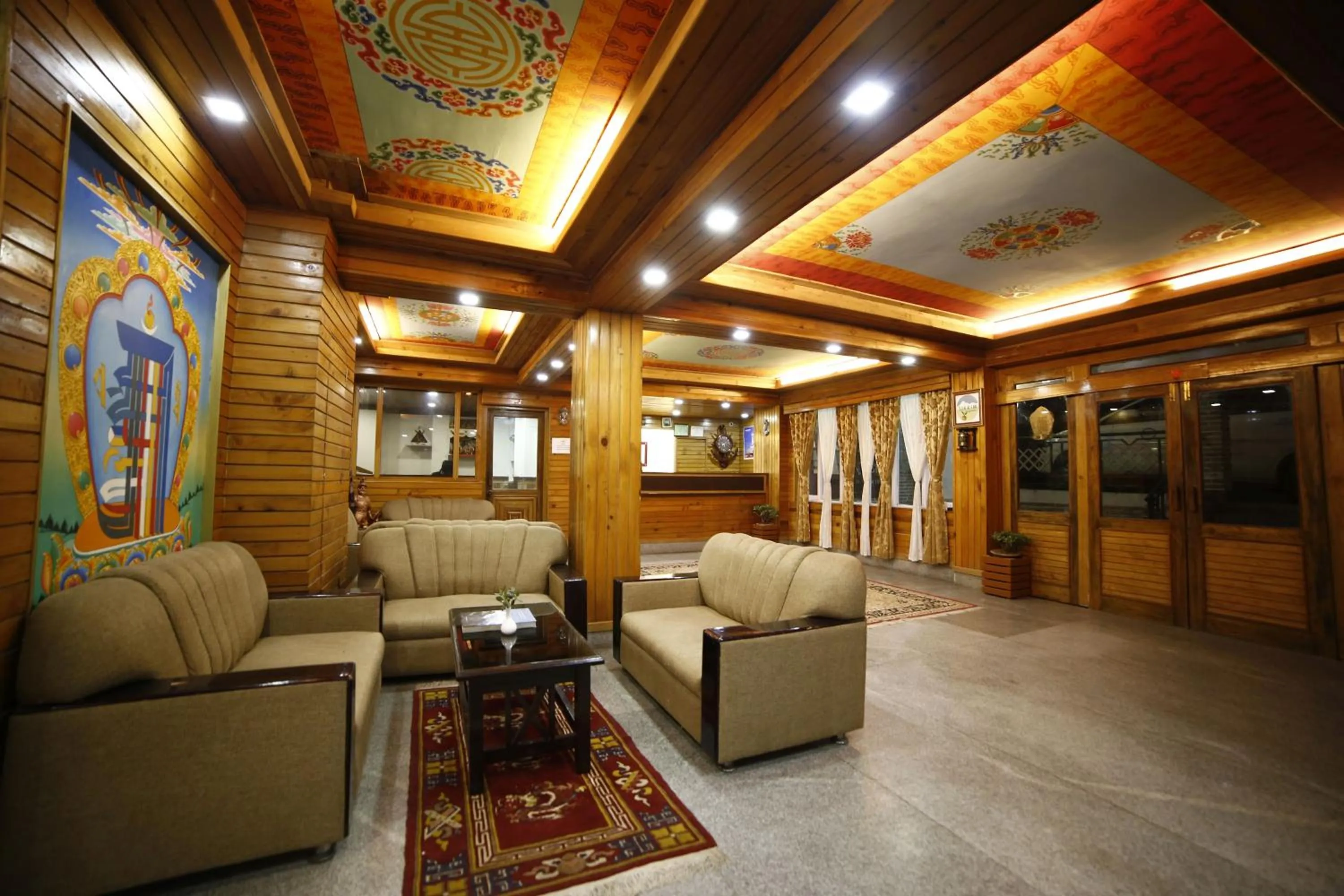 Lobby or reception in Sikkim Tourist Centre