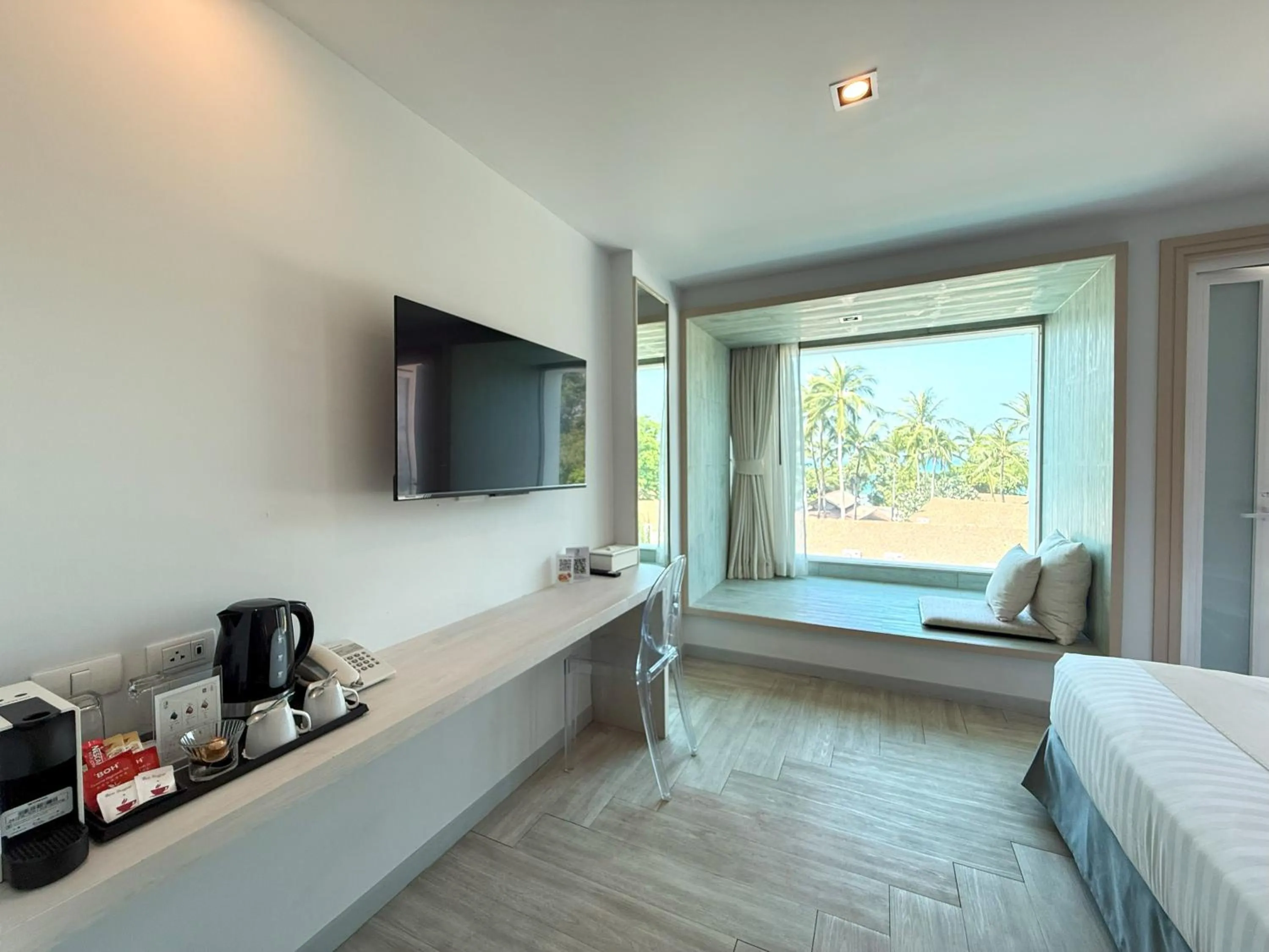 View (from property/room), Bed in The Bloc Hotel Phuket - SHA Extra Plus