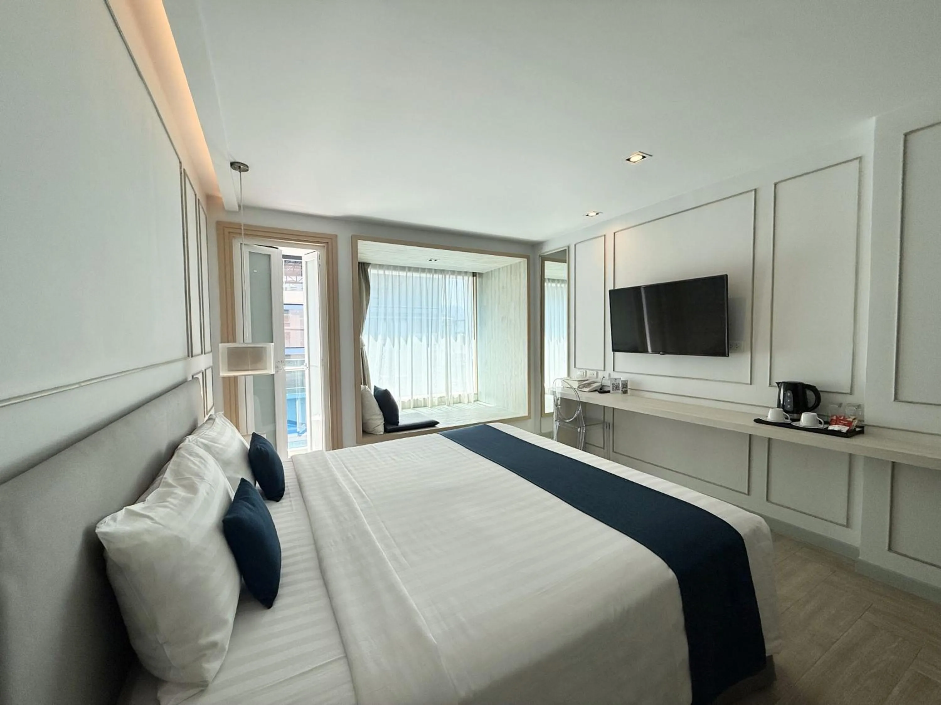 Bed in The Bloc Hotel Phuket - SHA Extra Plus