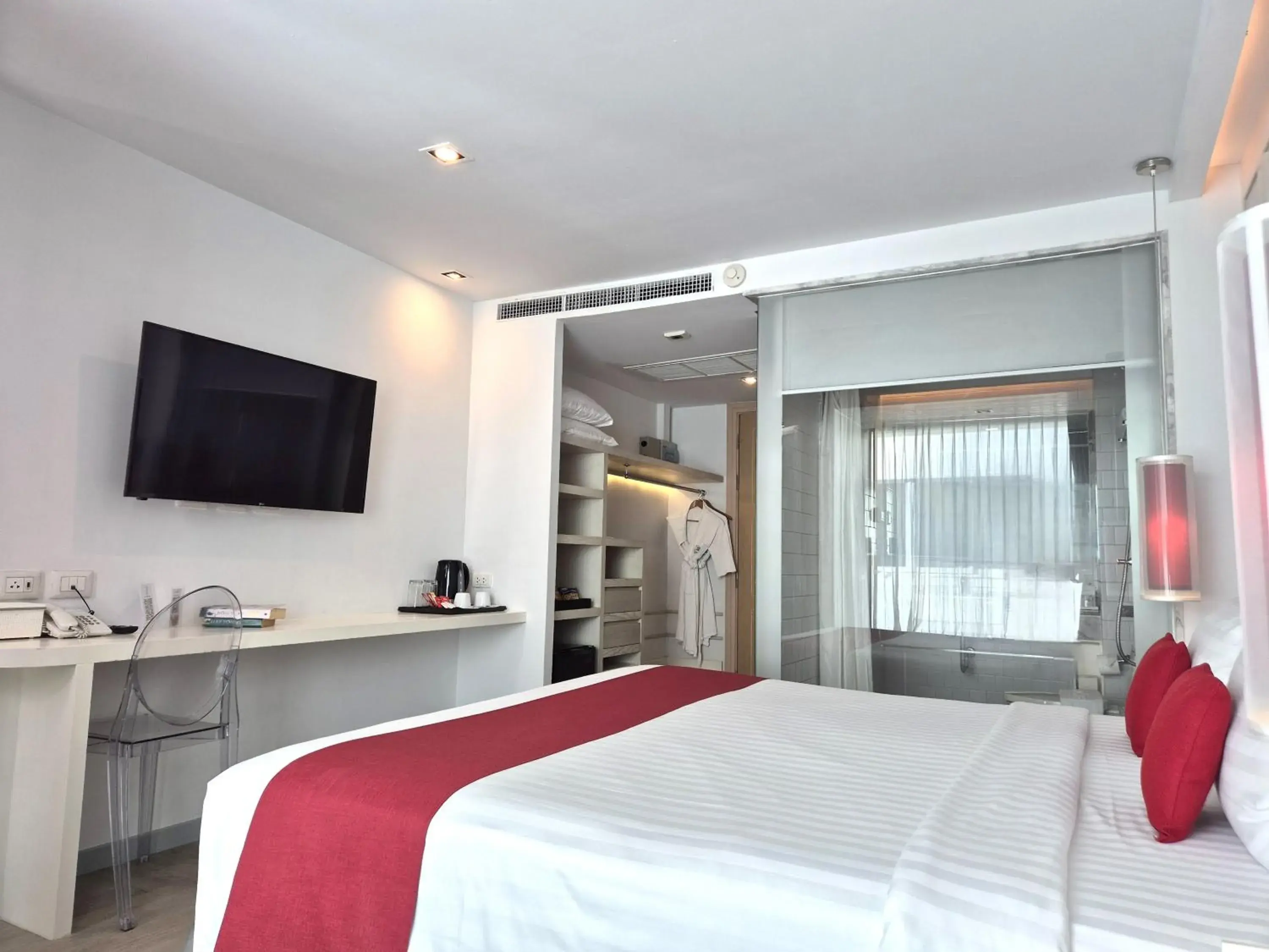 Bedroom, Bed in The Bloc Hotel Phuket - SHA Extra Plus Bedroom, Bed in The Bloc Hotel Phuket - SHA Extra Plus