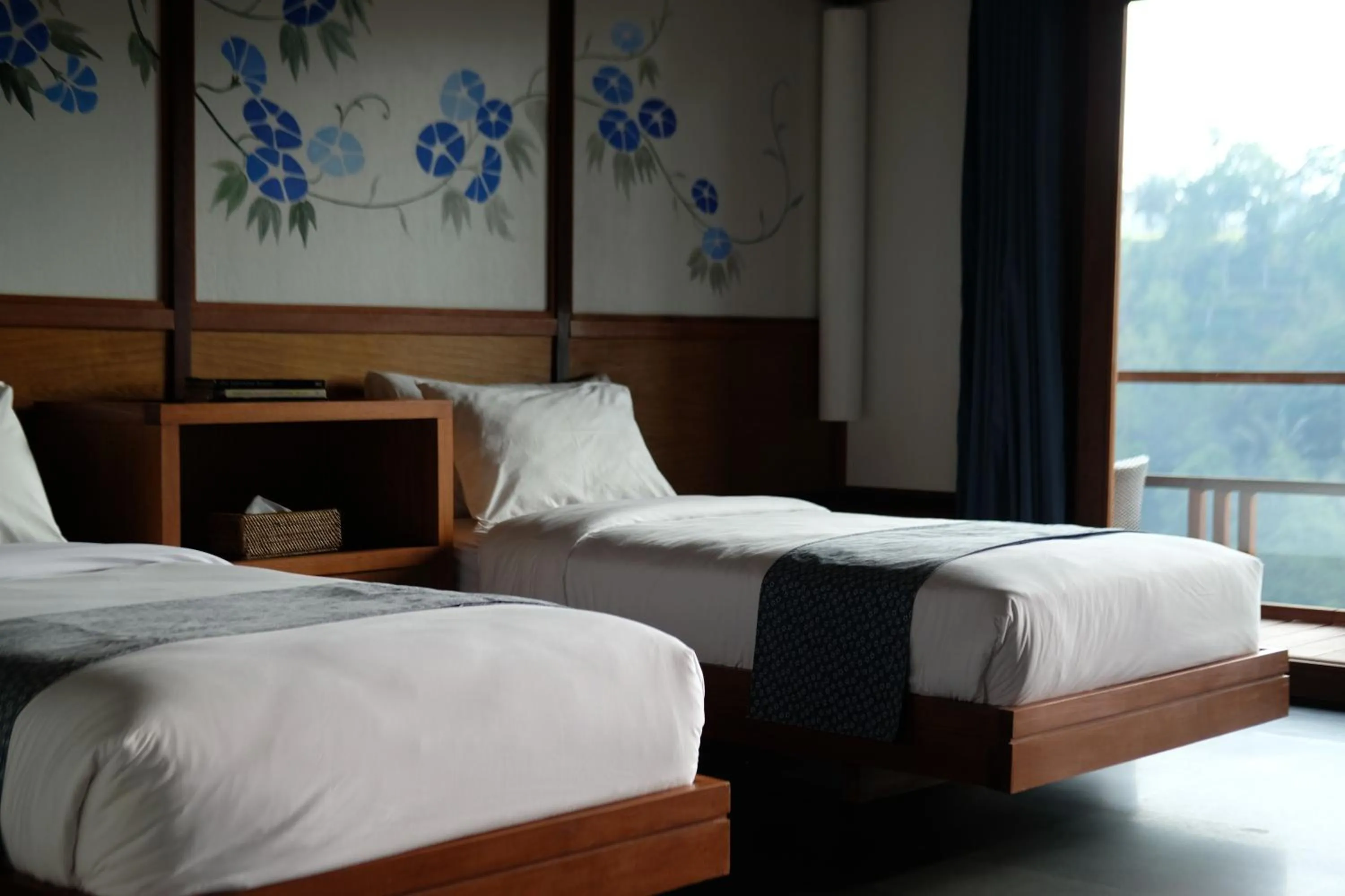 Bed in Suarapura Resort & Spa