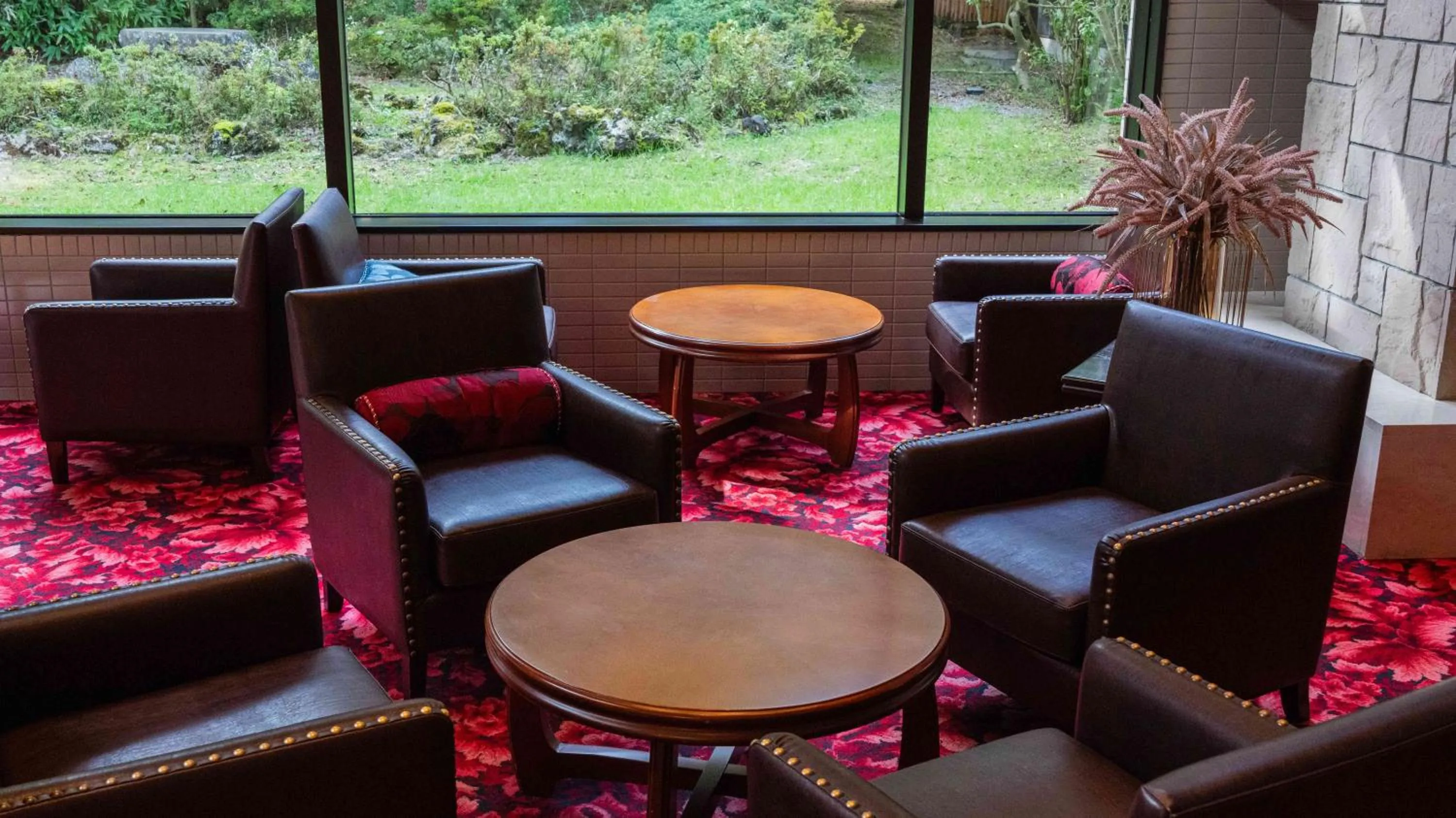 Seating area in Motosu Phoenix Hotel