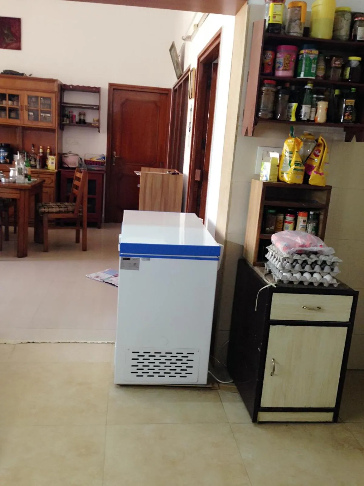 Kitchen or kitchenette in Luxurious Homestay- Chandīgarh