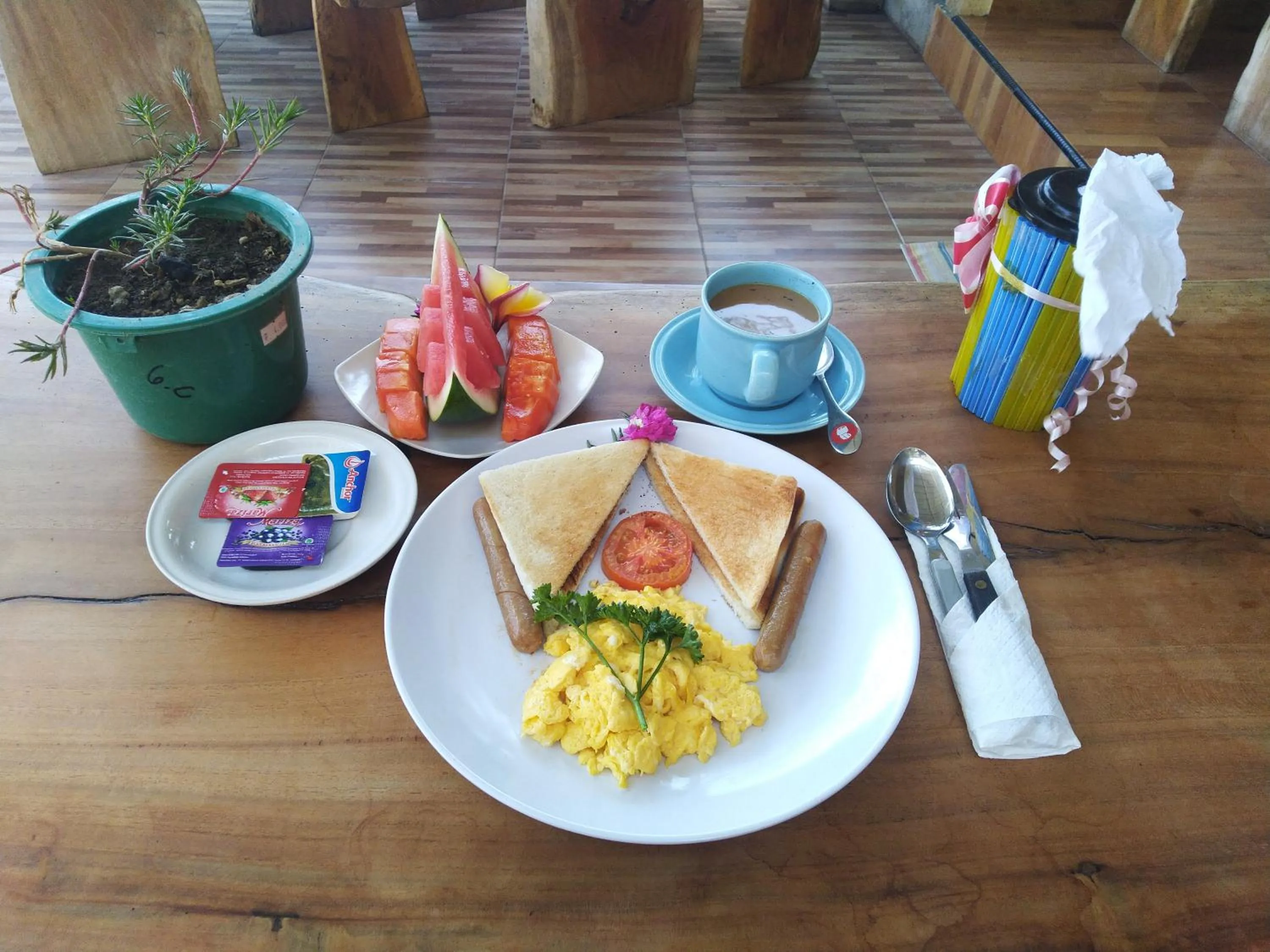 Breakfast in Beji Ayu Homestay